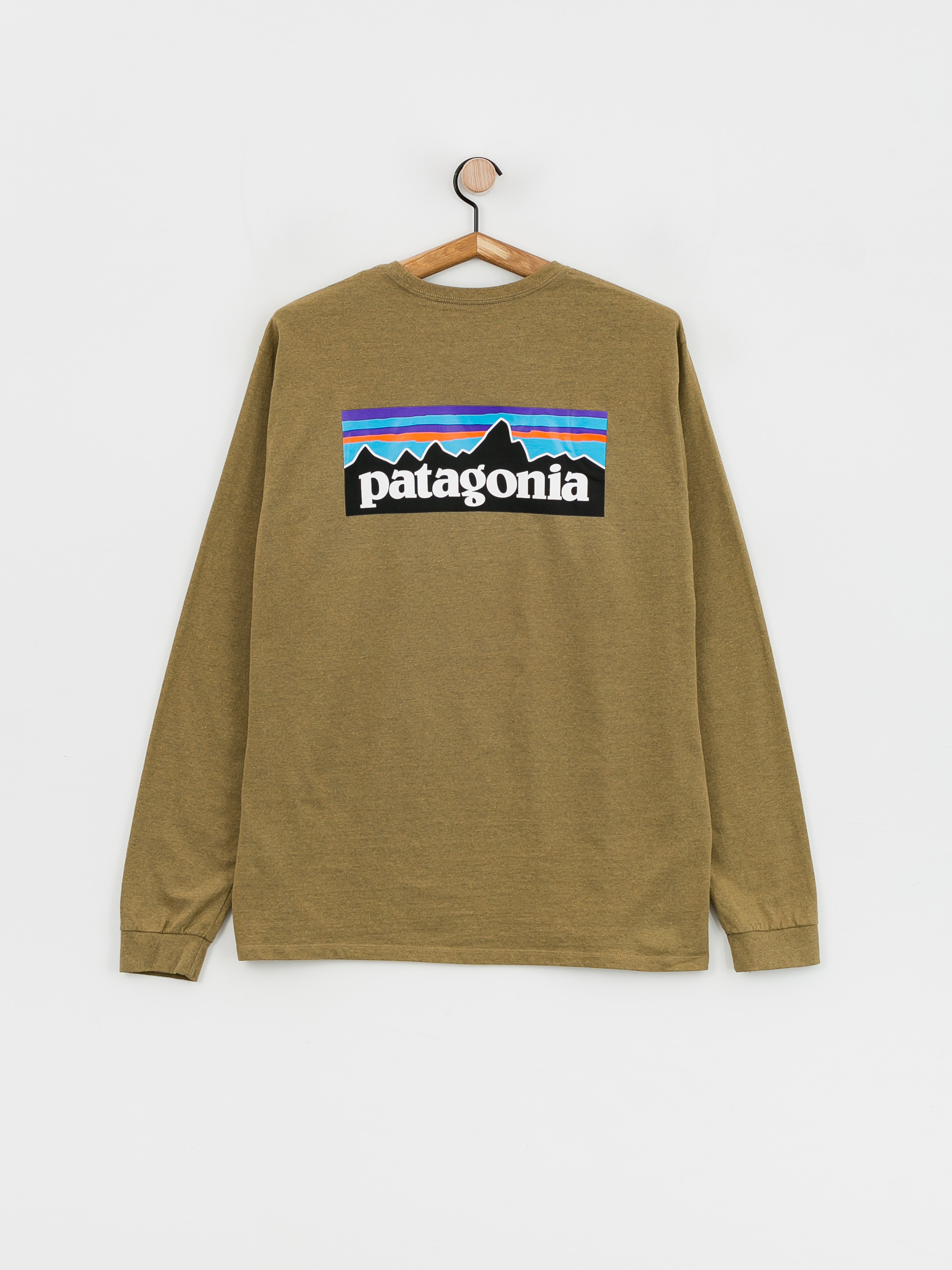 Patagonia P 6 Logo Responsibili Hosszú ujjú felső (moray khaki)