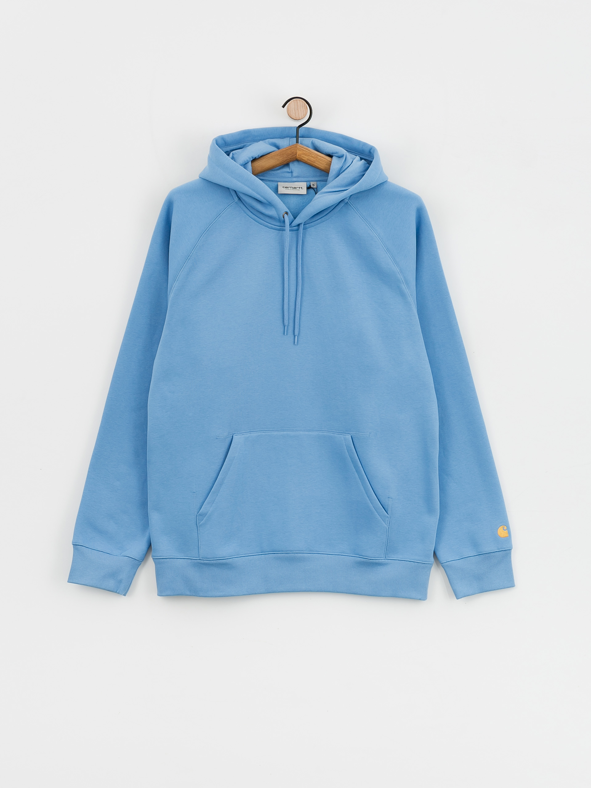 Carhartt WIP Chase HD Kapucnis pulóver (piscine/gold)