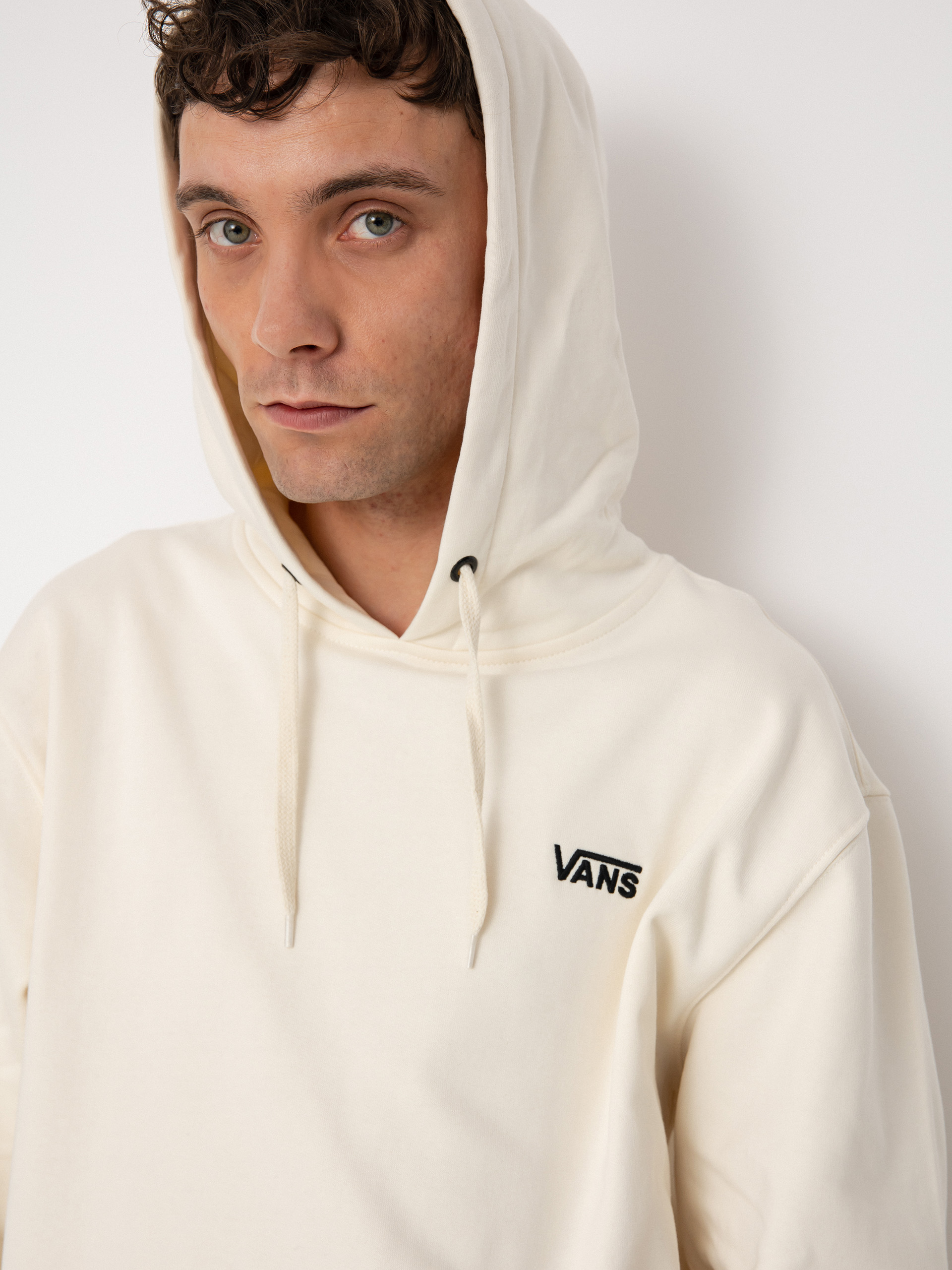 Vans Core Basic HD Kapucnis pulóver (antique white)