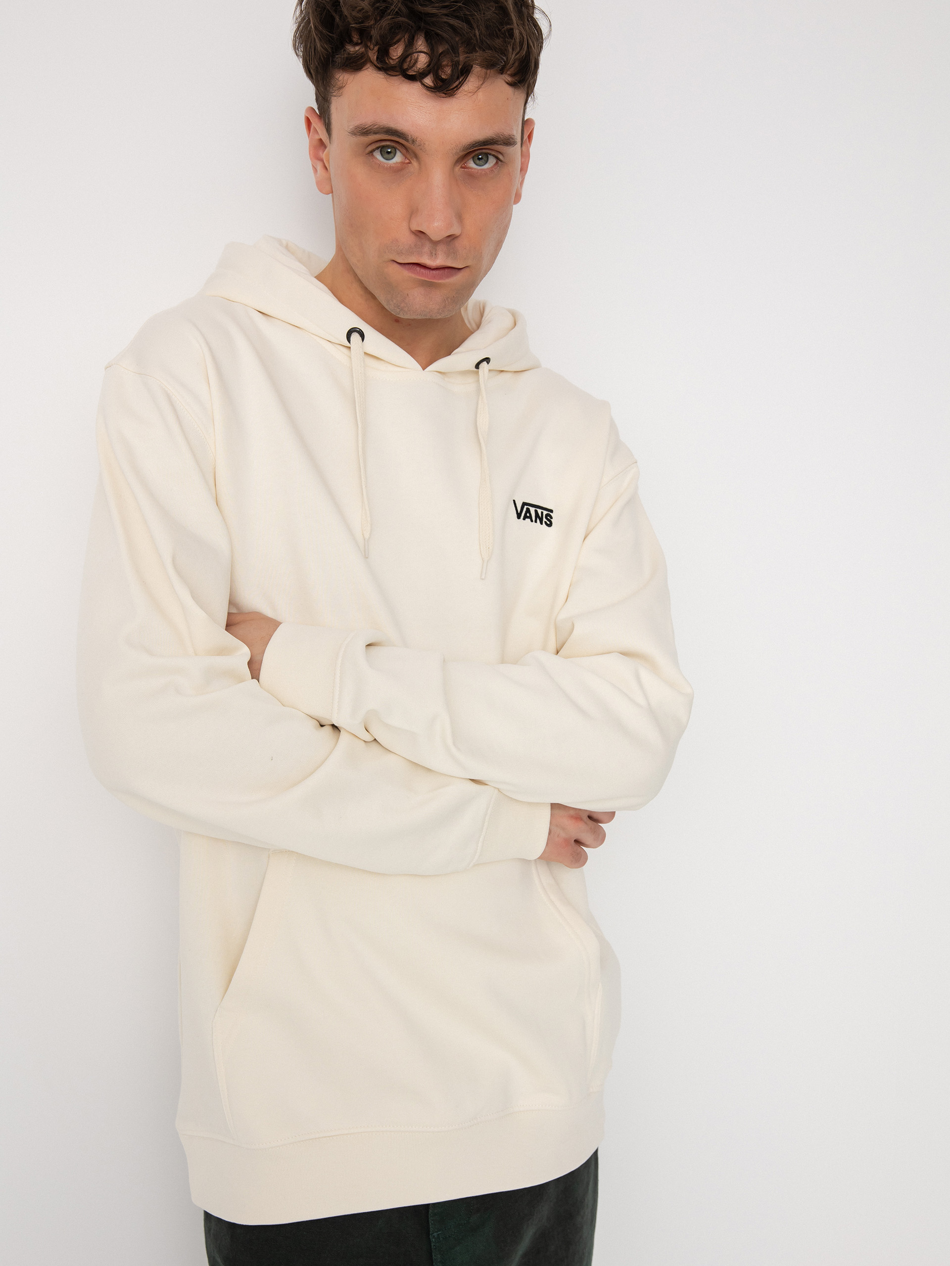 Vans Core Basic HD Kapucnis pulóver (antique white)