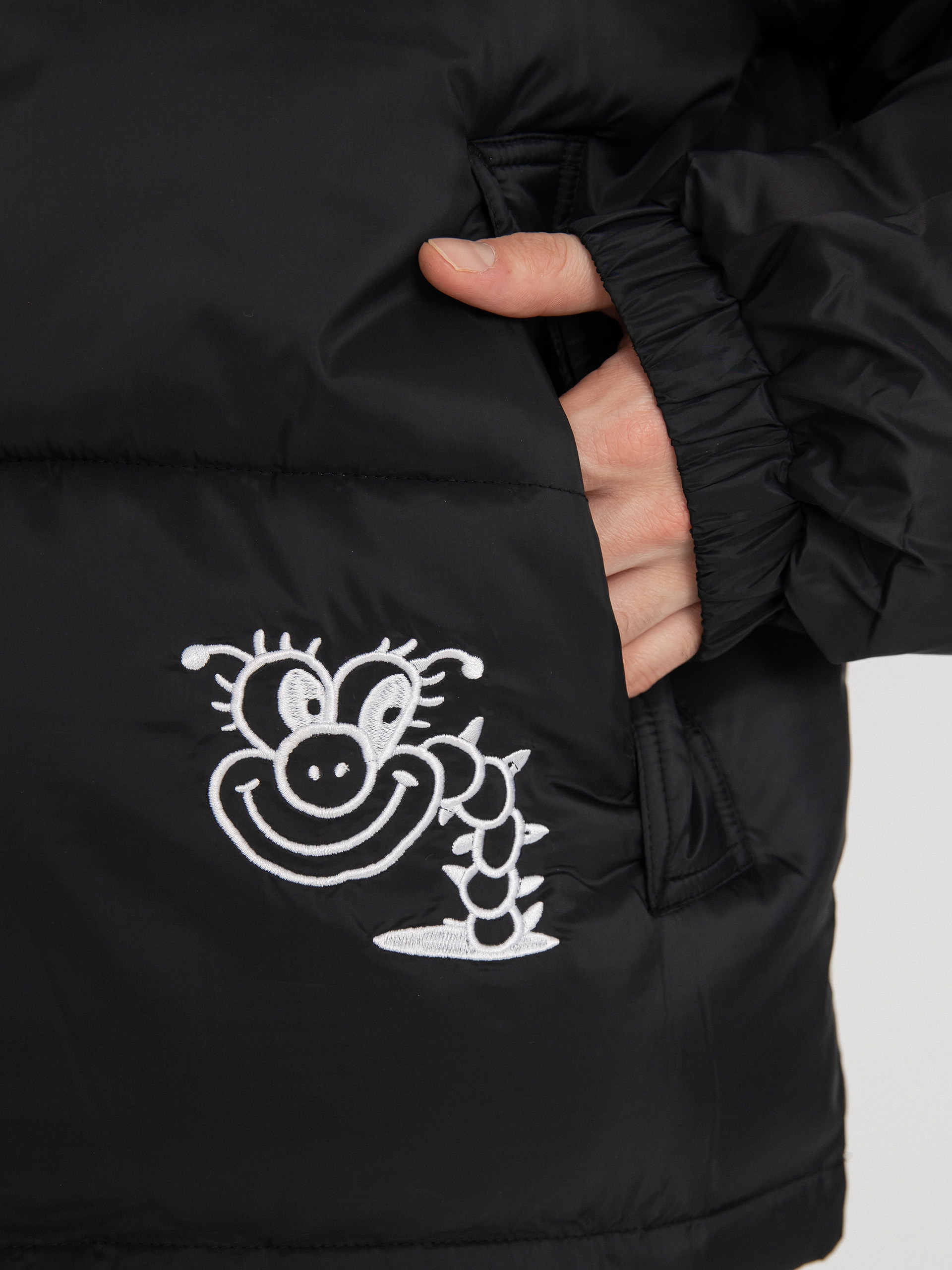 OBEY Headspace Puffer Dzseki (black)