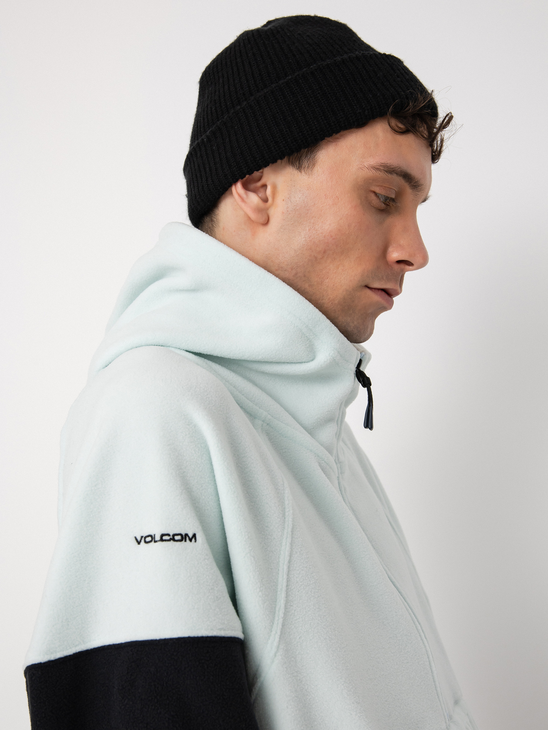 Férfi Volcom V Science 1/2 Zip HD Thermo pulóver (sky)