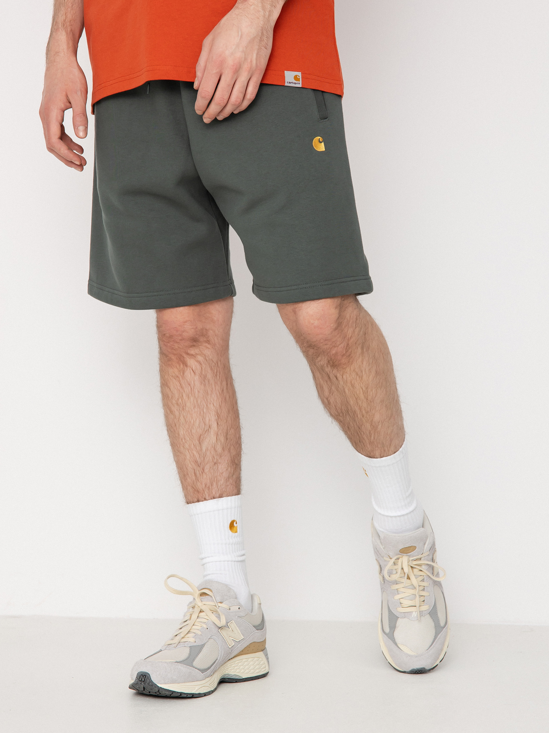 Carhartt WIP Chase Rövidnadrág (jura/gold)