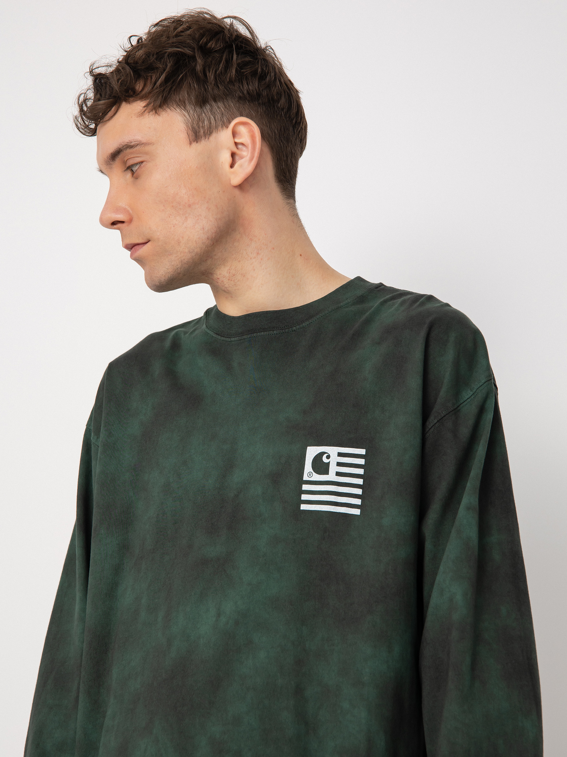 Carhartt WIP Chromo Hosszú ujjú felső (treehouse chromo)