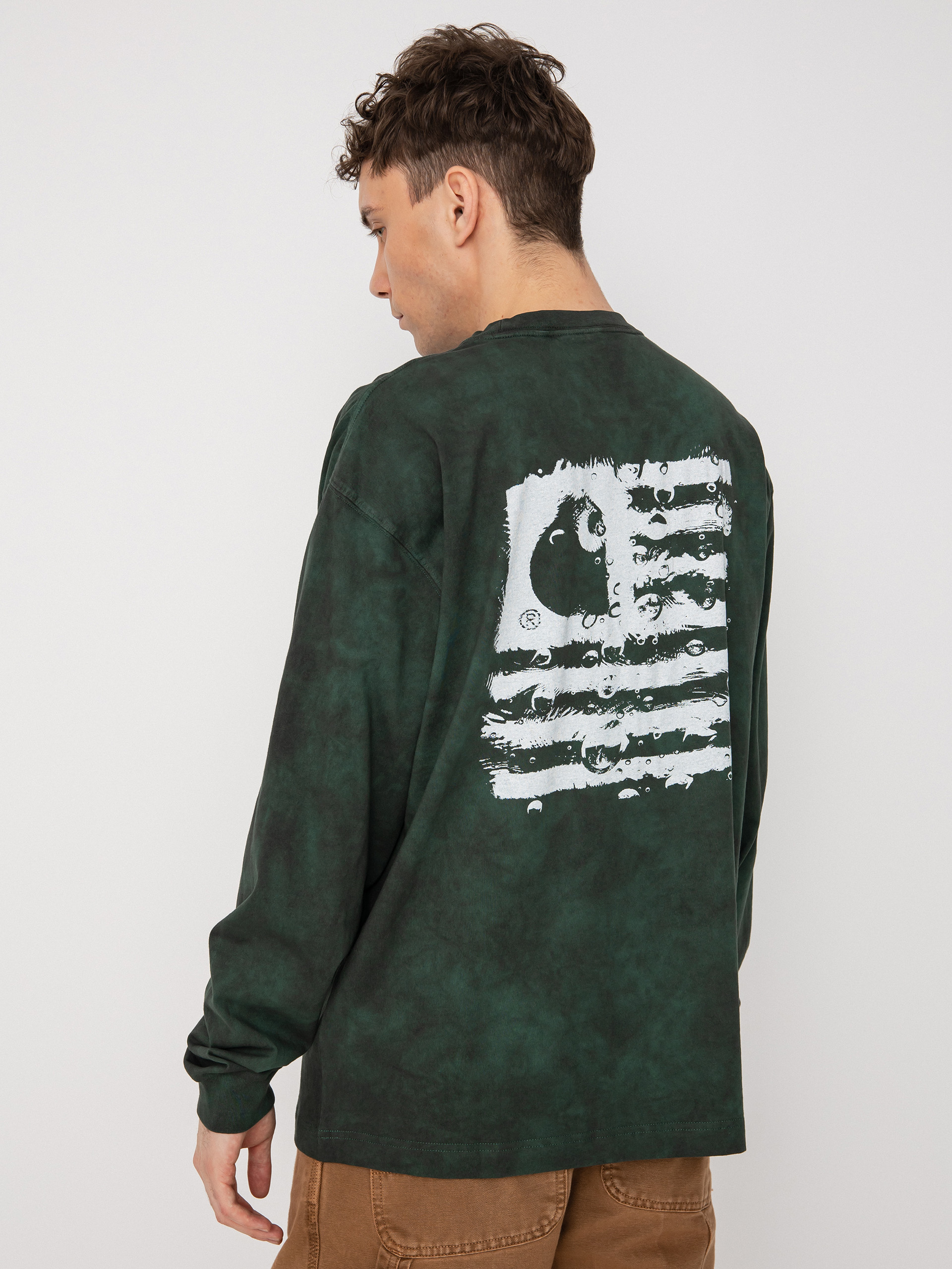 Carhartt WIP Chromo Hosszú ujjú felső (treehouse chromo)