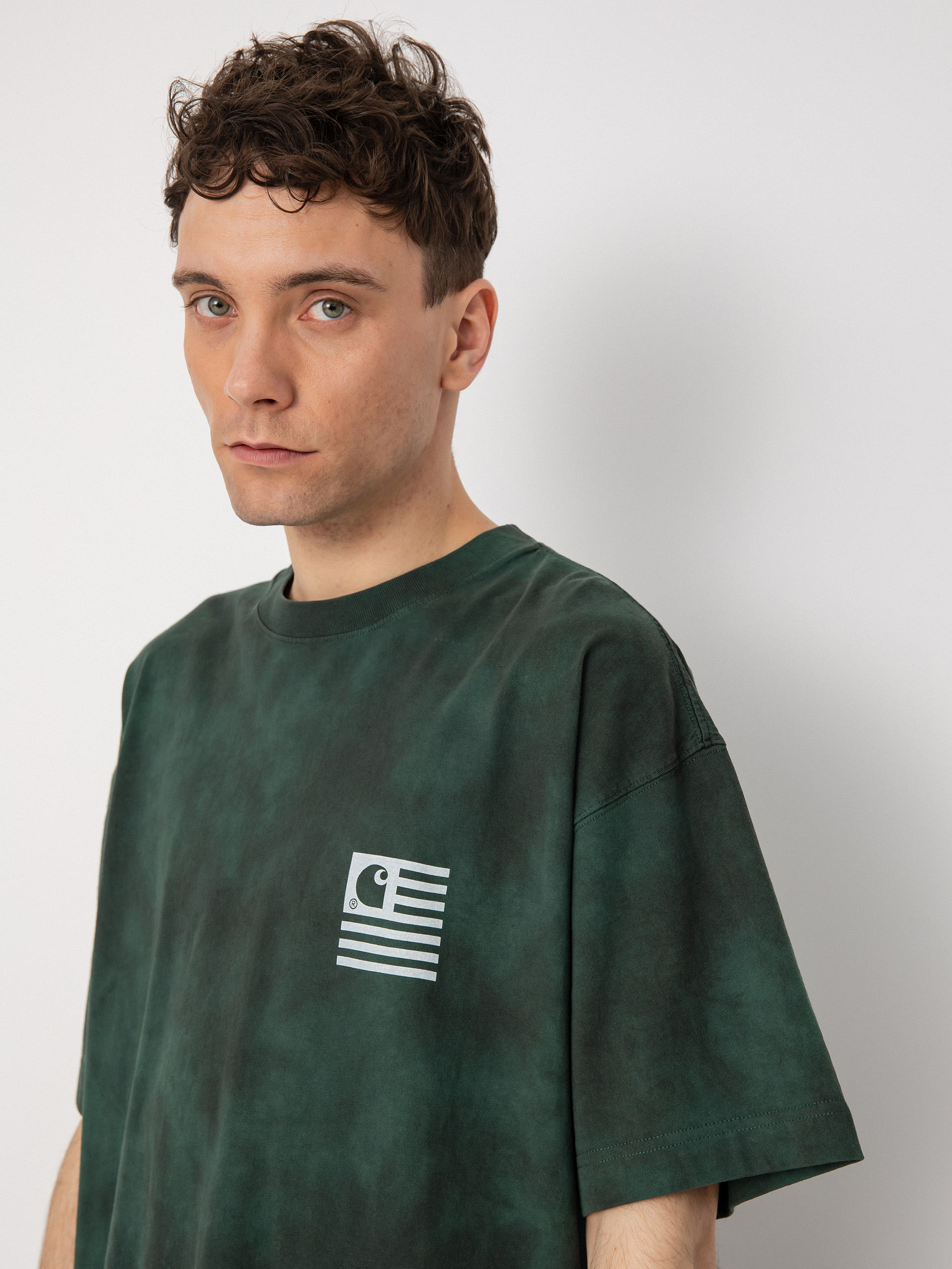 Carhartt WIP Chromo póló (treehouse chromo)