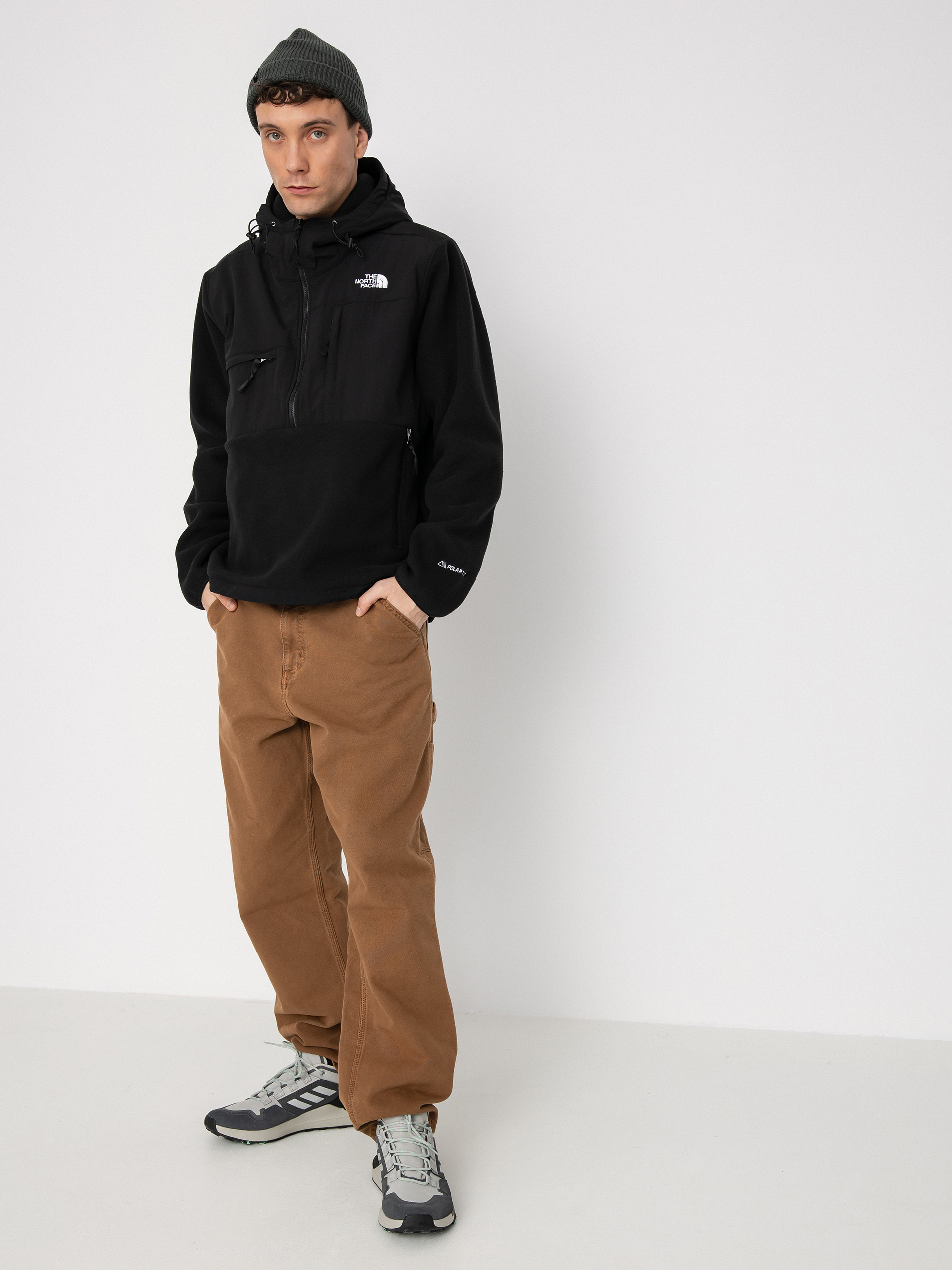 Férfi The North Face Denali Anorak Polár pulóver (tnf black)