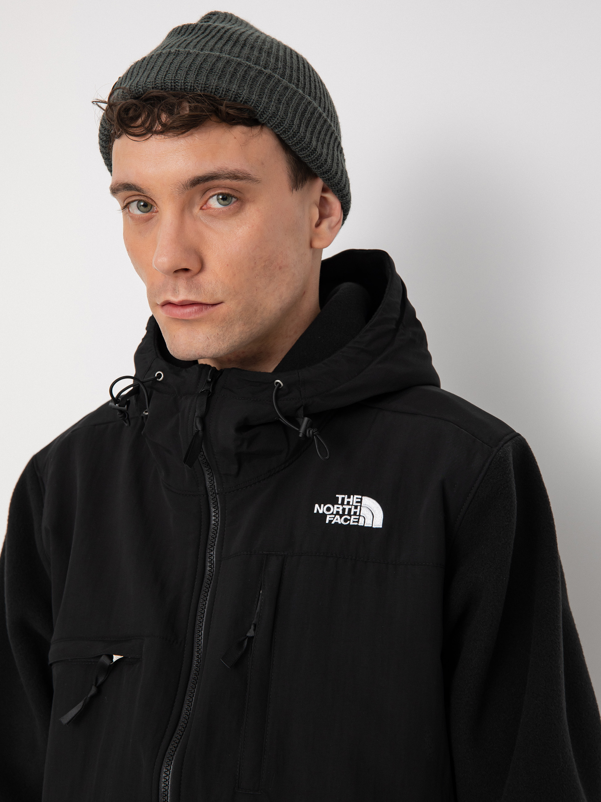 Férfi The North Face Denali Anorak Polár pulóver (tnf black)