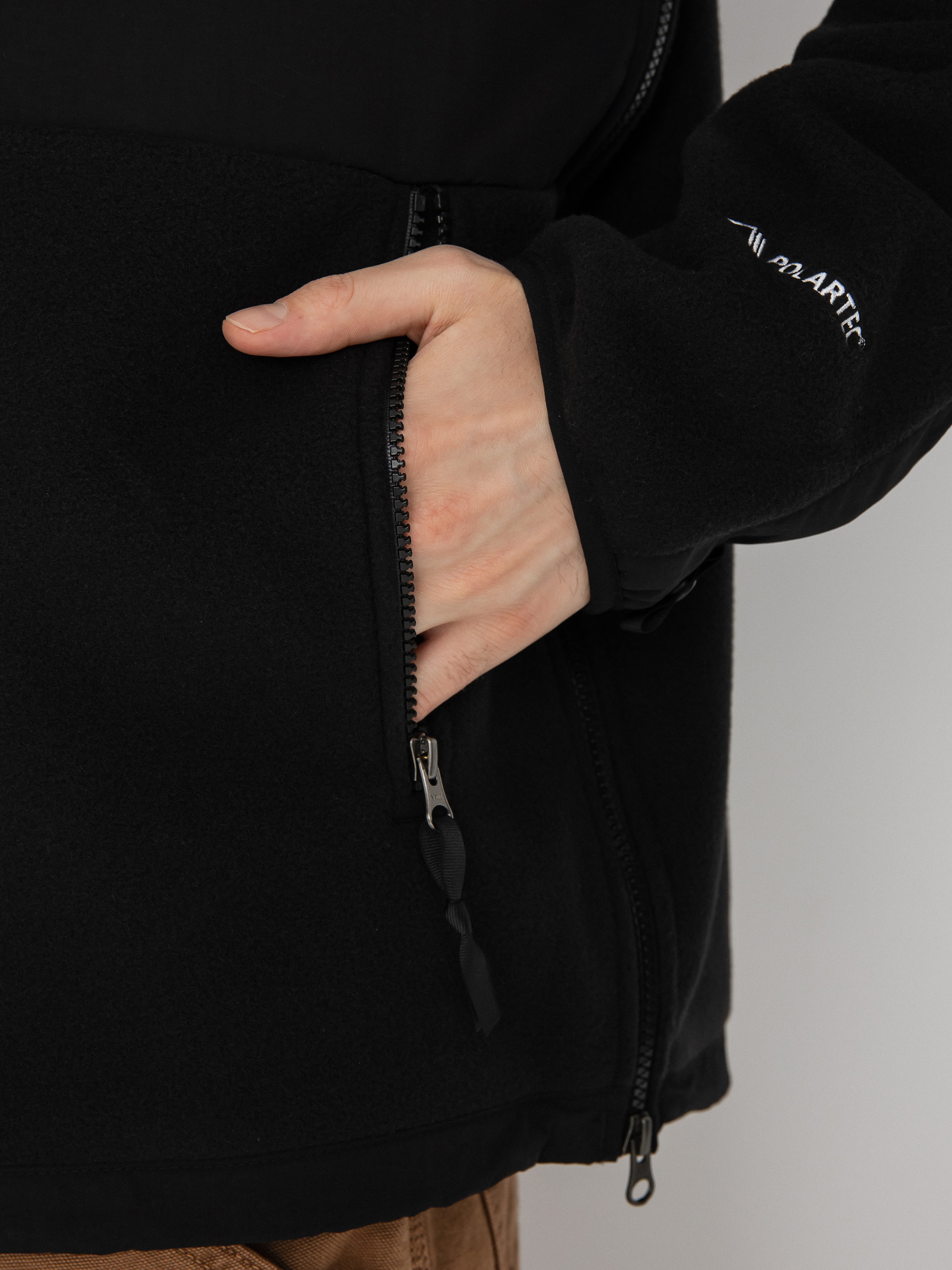 Férfi The North Face Denali Anorak Polár pulóver (tnf black)