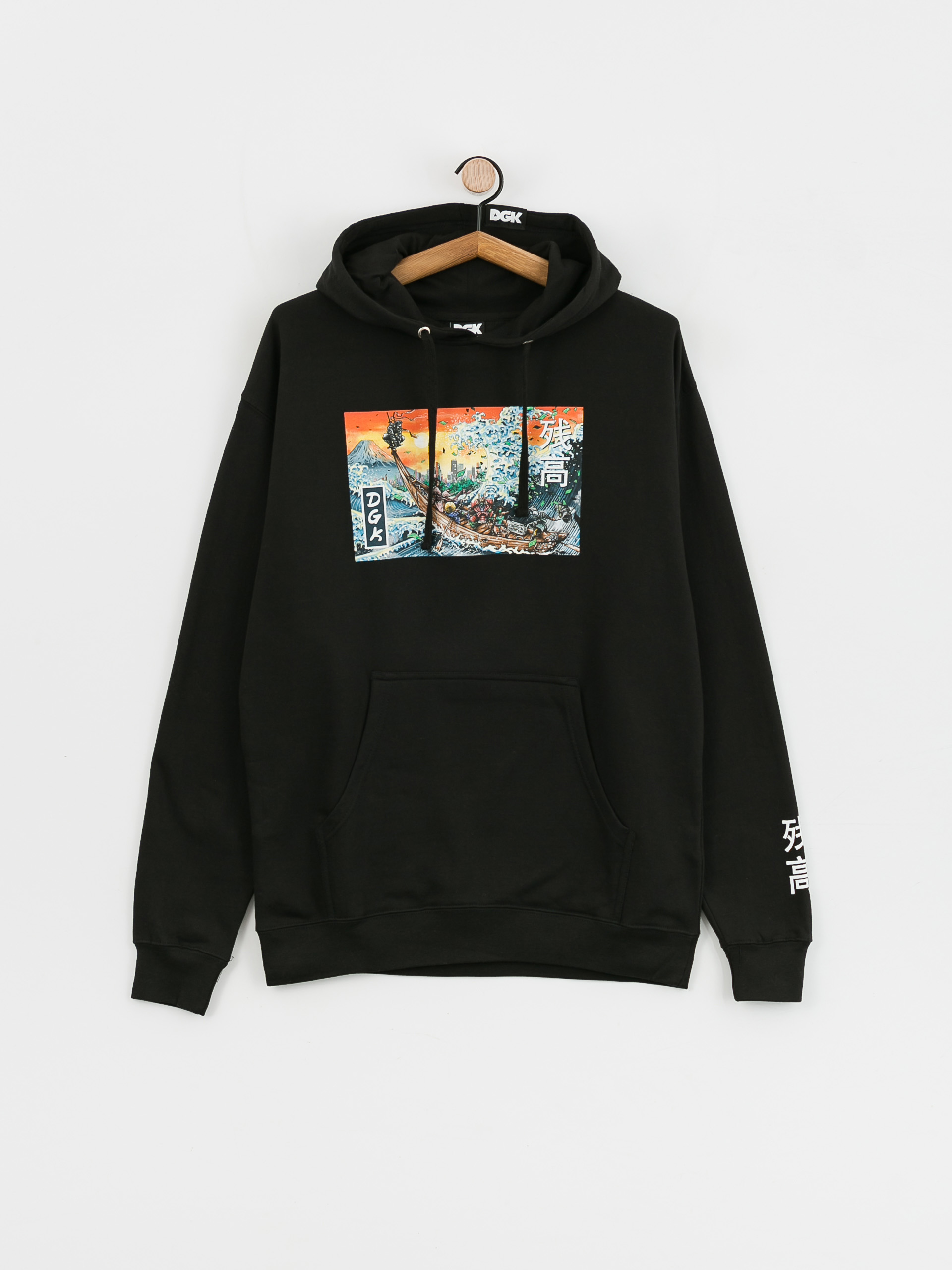 DGK Big Timers HD Kapucnis pulóver (black)