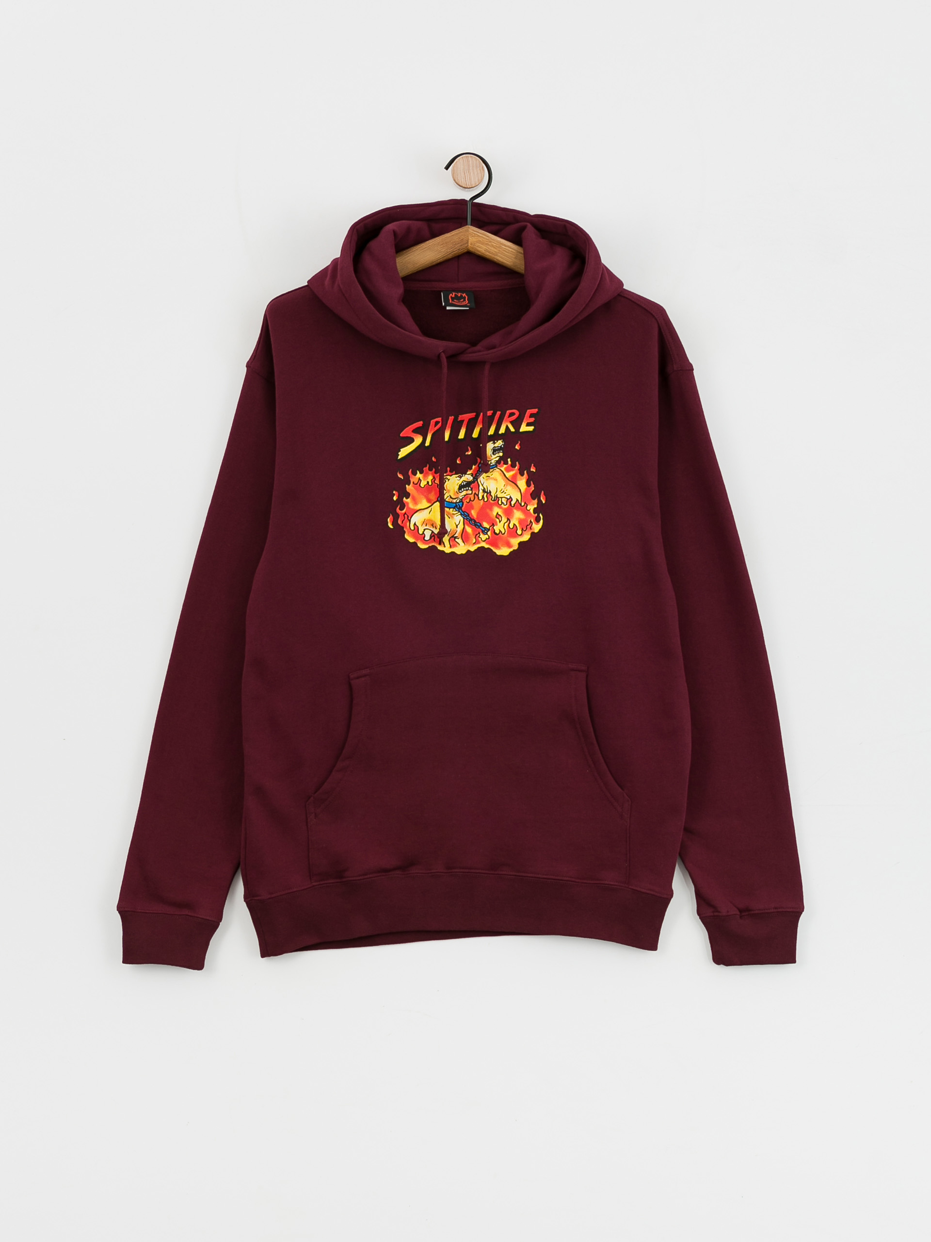 Spitfire Hell Hounds HD Kapucnis pulóver (maroon)