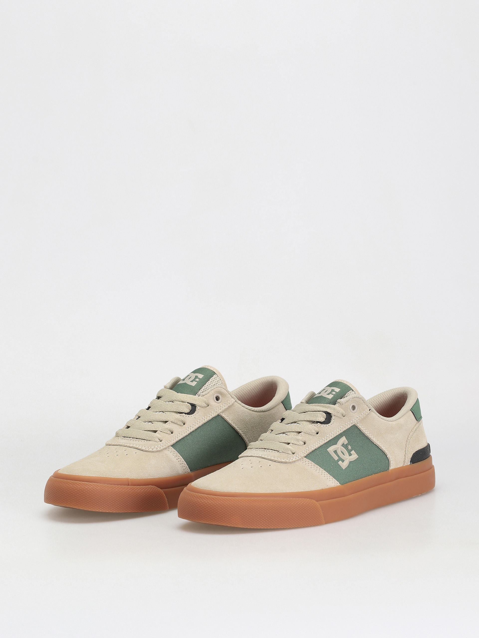 DC Teknic S Cipők (tan/green)