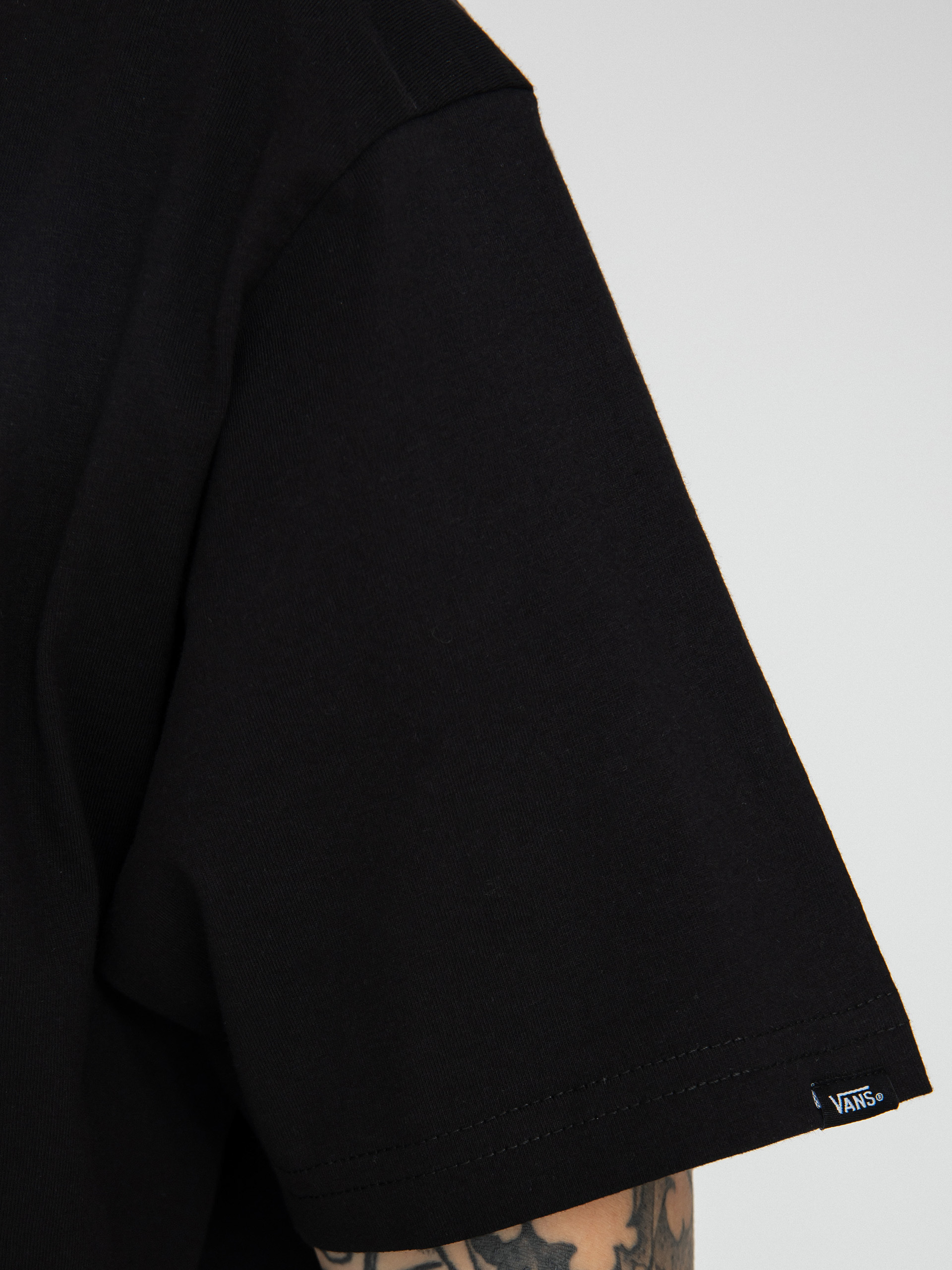 Vans Left Chest Logo II póló (black)