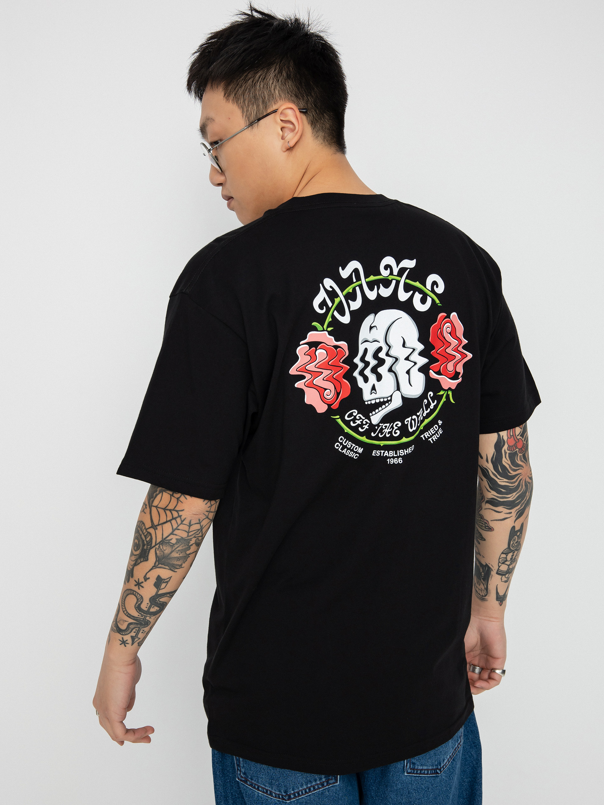 Vans Shaken Skull póló (black)