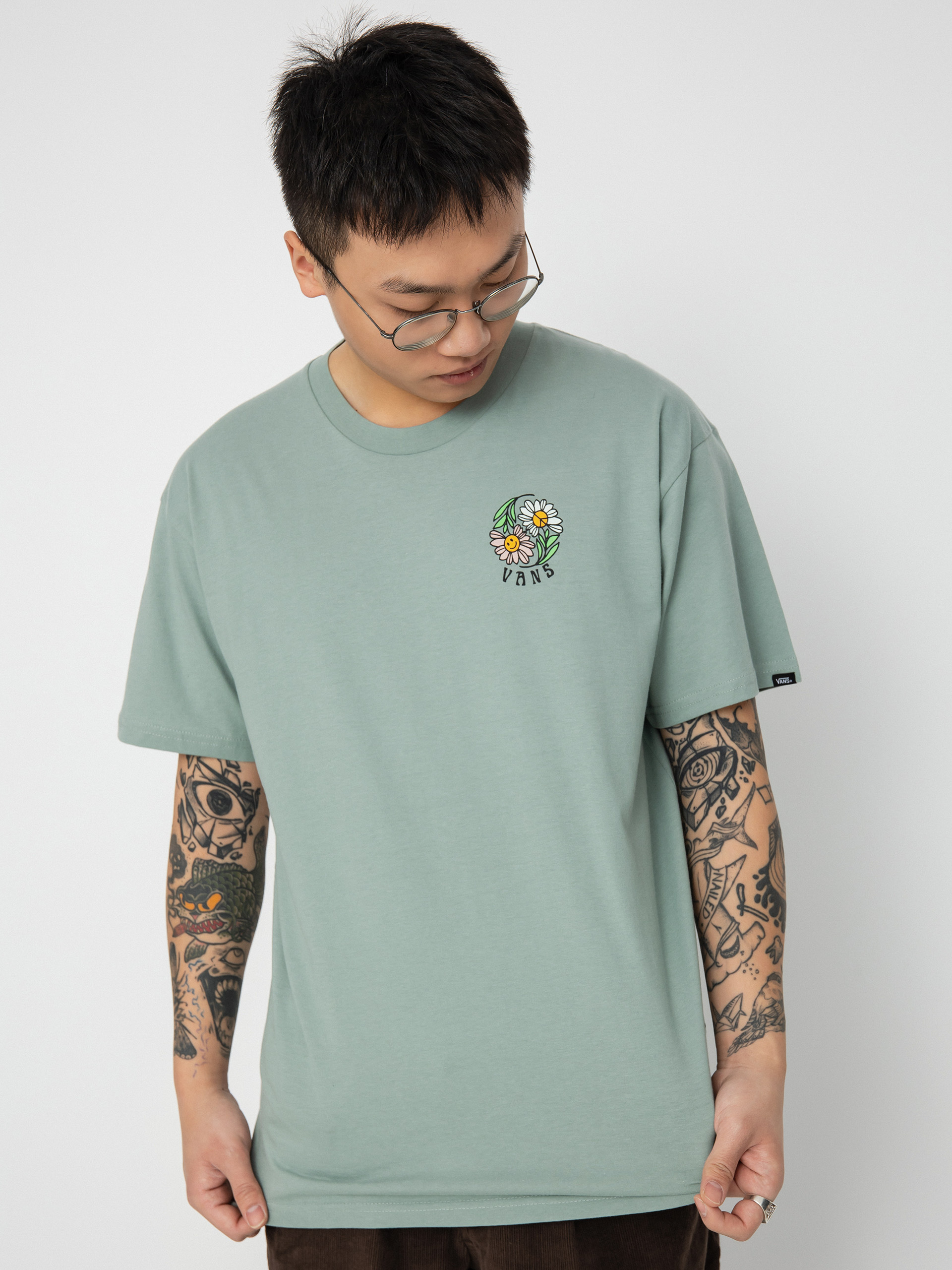 Vans Elevated Minds póló (chinois green)