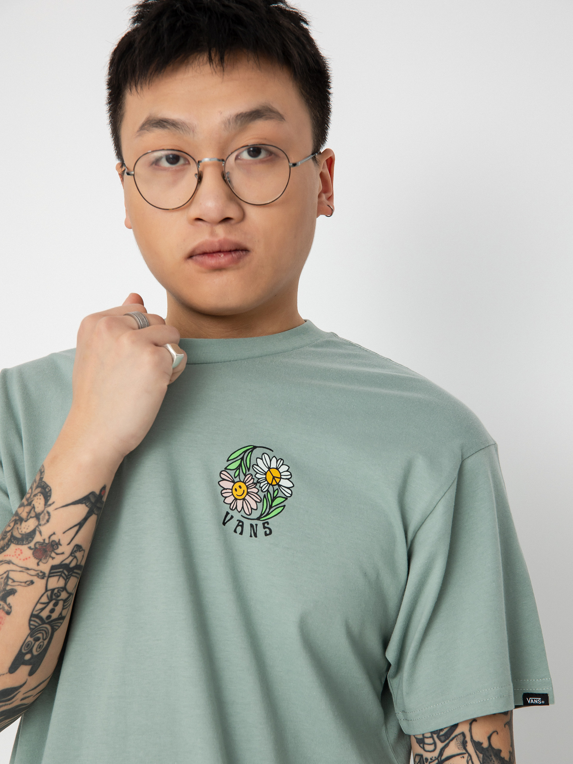 Vans Elevated Minds póló (chinois green)