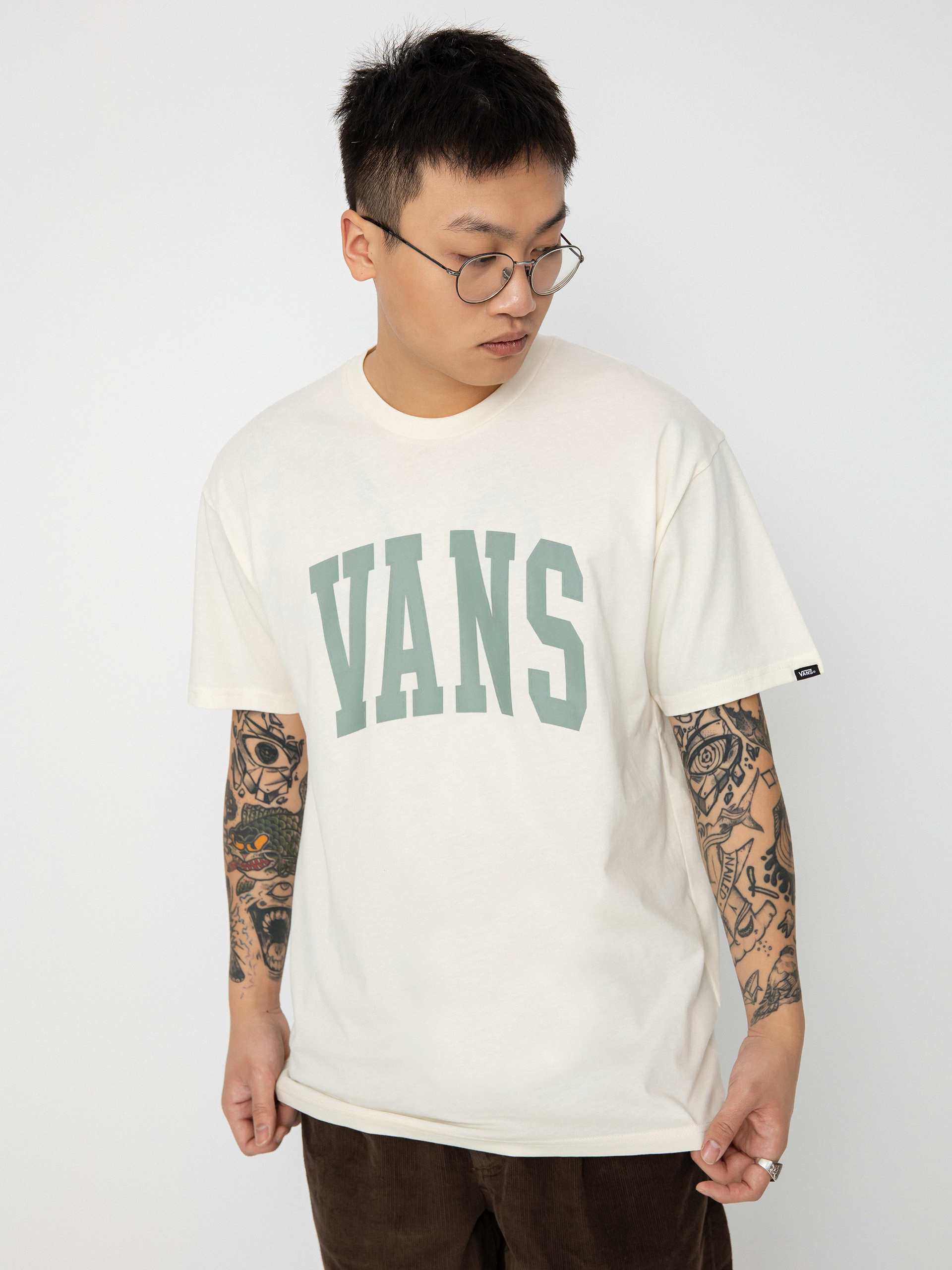 Vans Varsity Type póló (antique white)