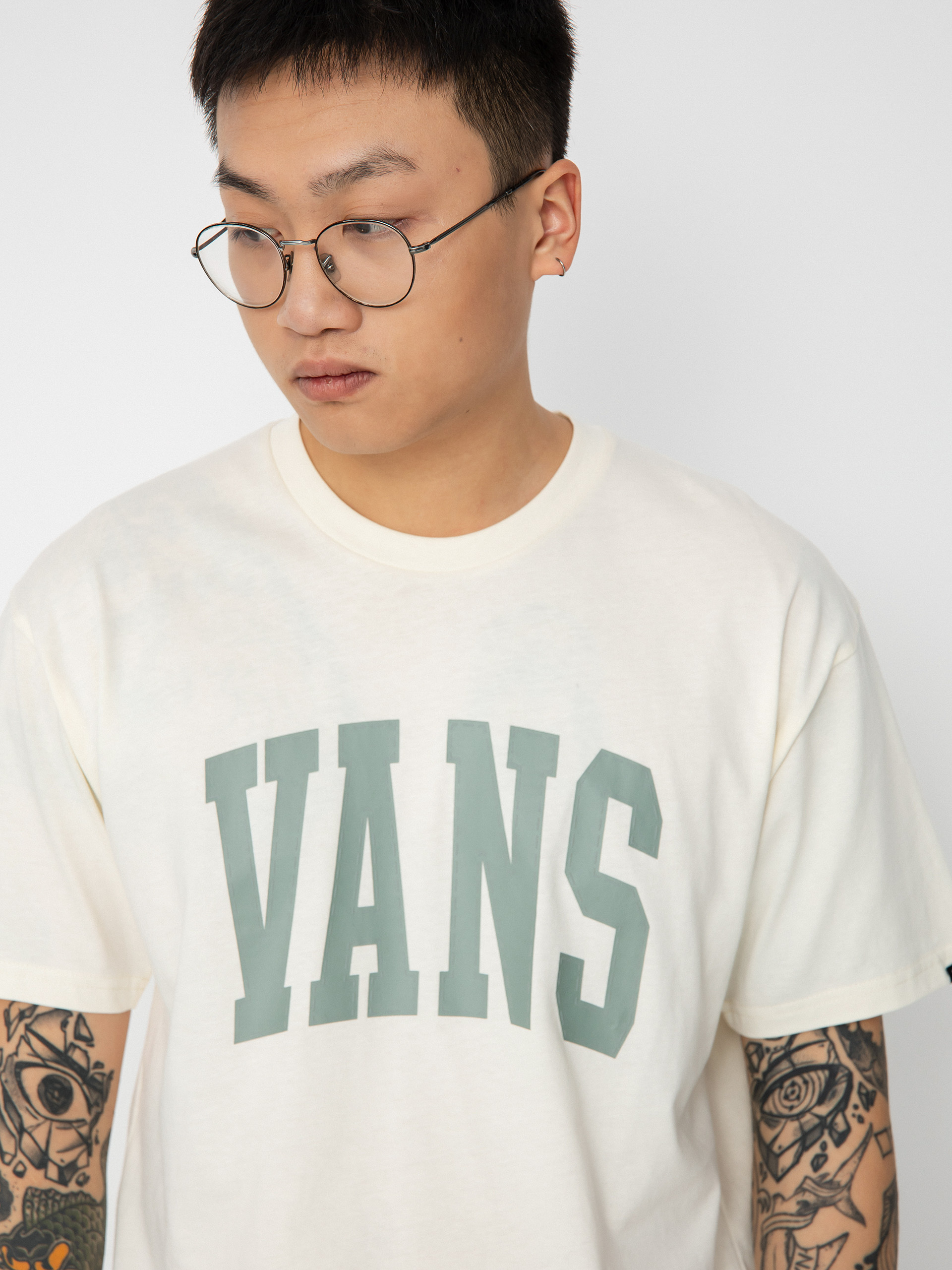 Vans Varsity Type póló (antique white)