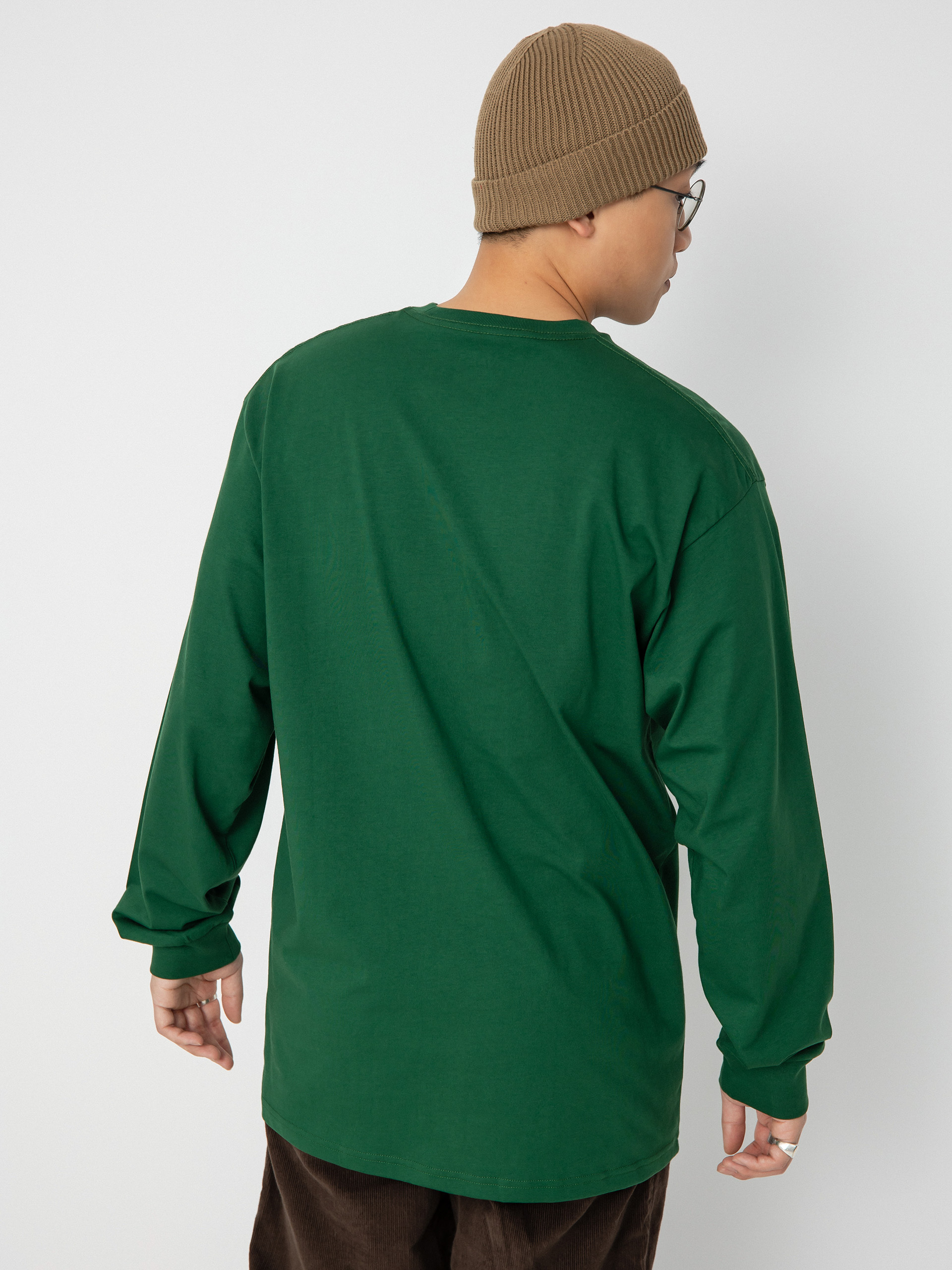 Vans Left Chest Hit Hosszú ujjú felső (eden/white)