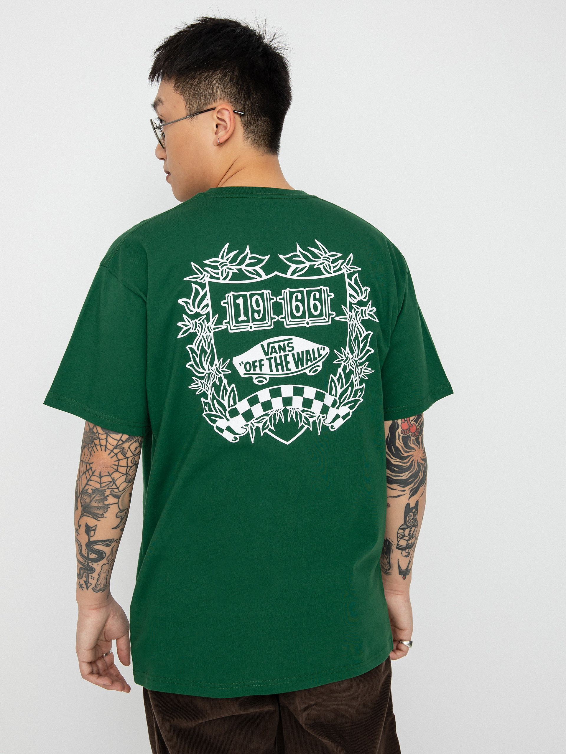 Vans Academy Crest póló (eden)