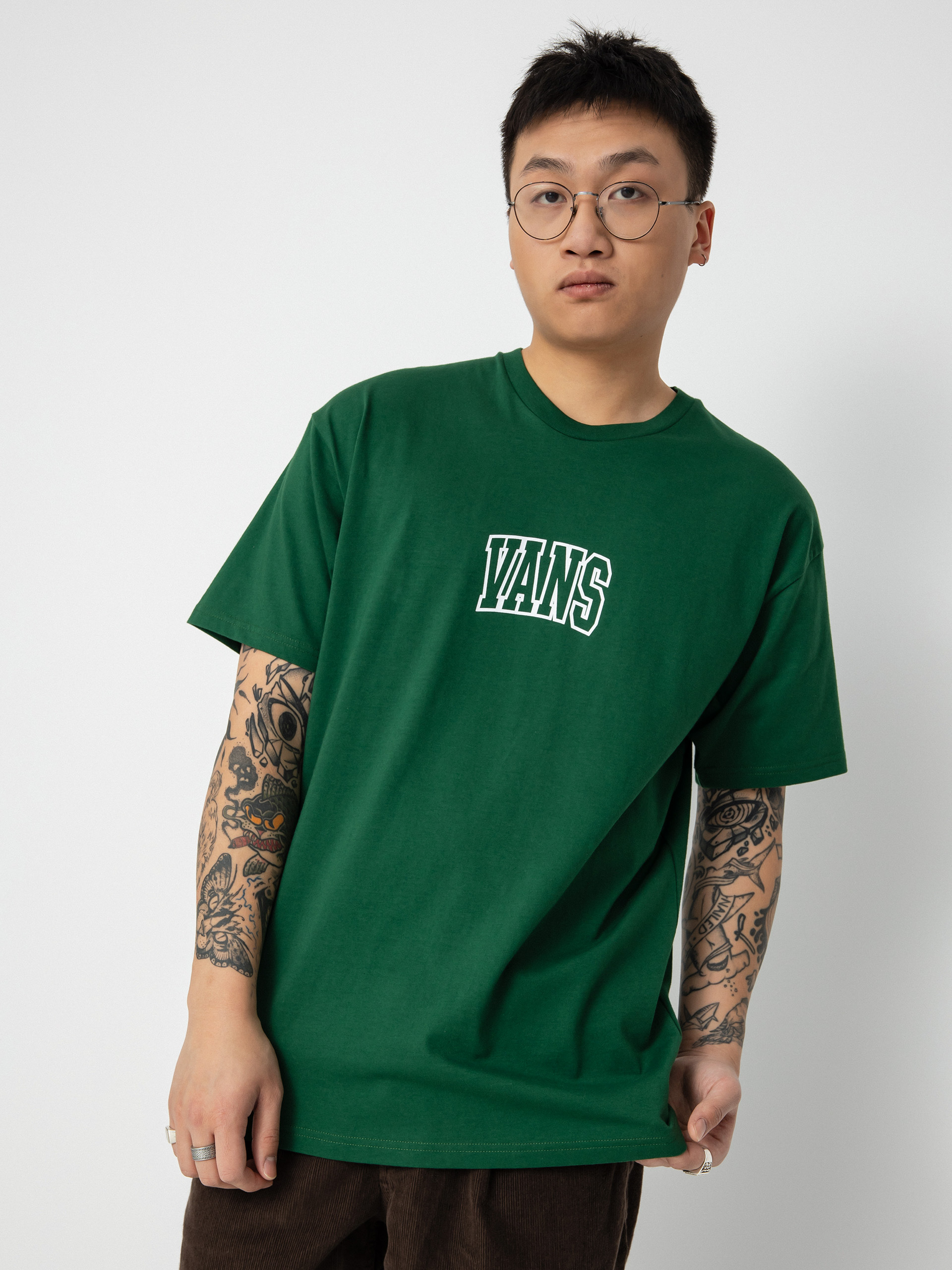 Vans Academy Crest póló (eden)