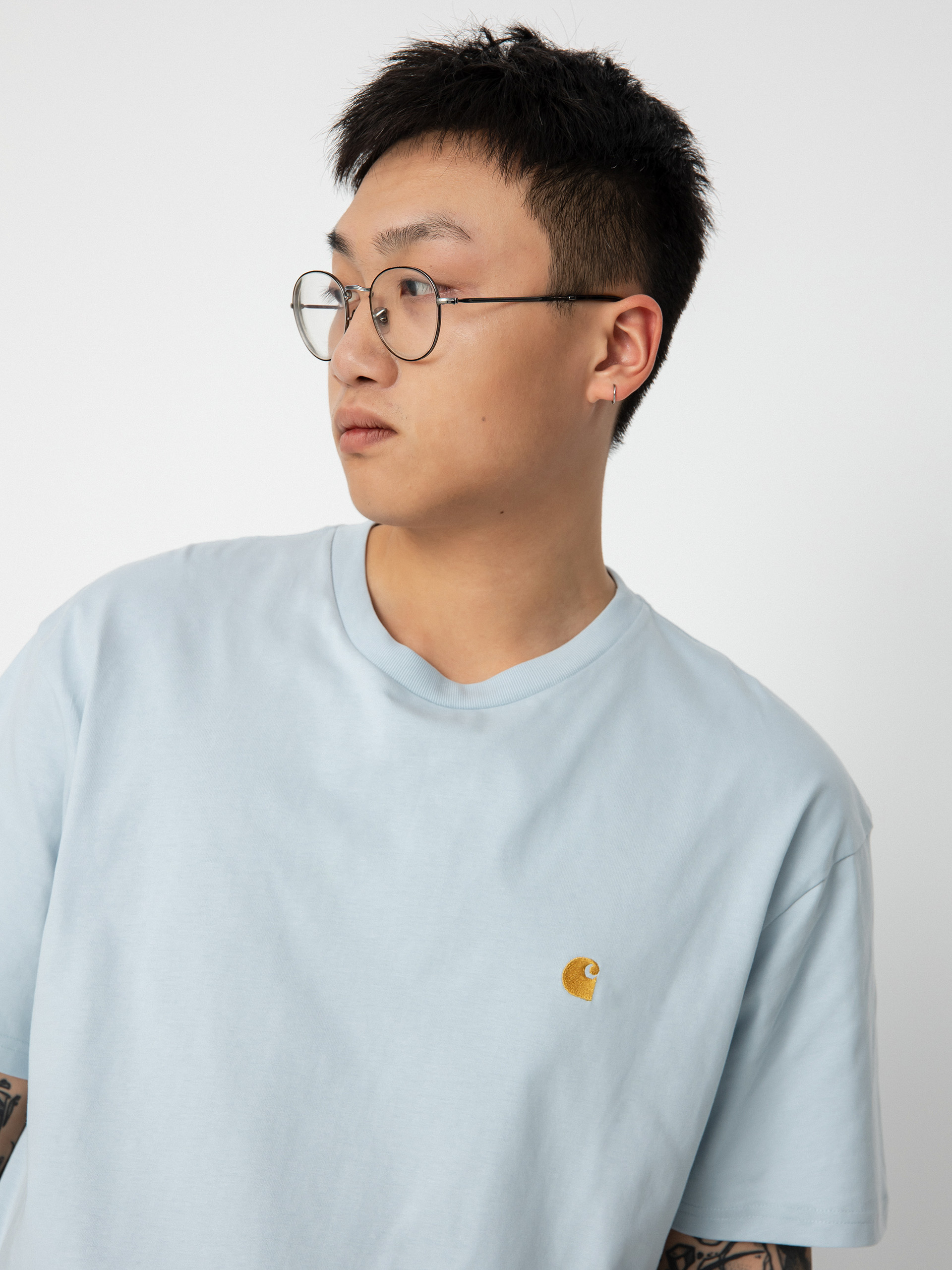 Carhartt WIP Chase póló (icarus/gold)