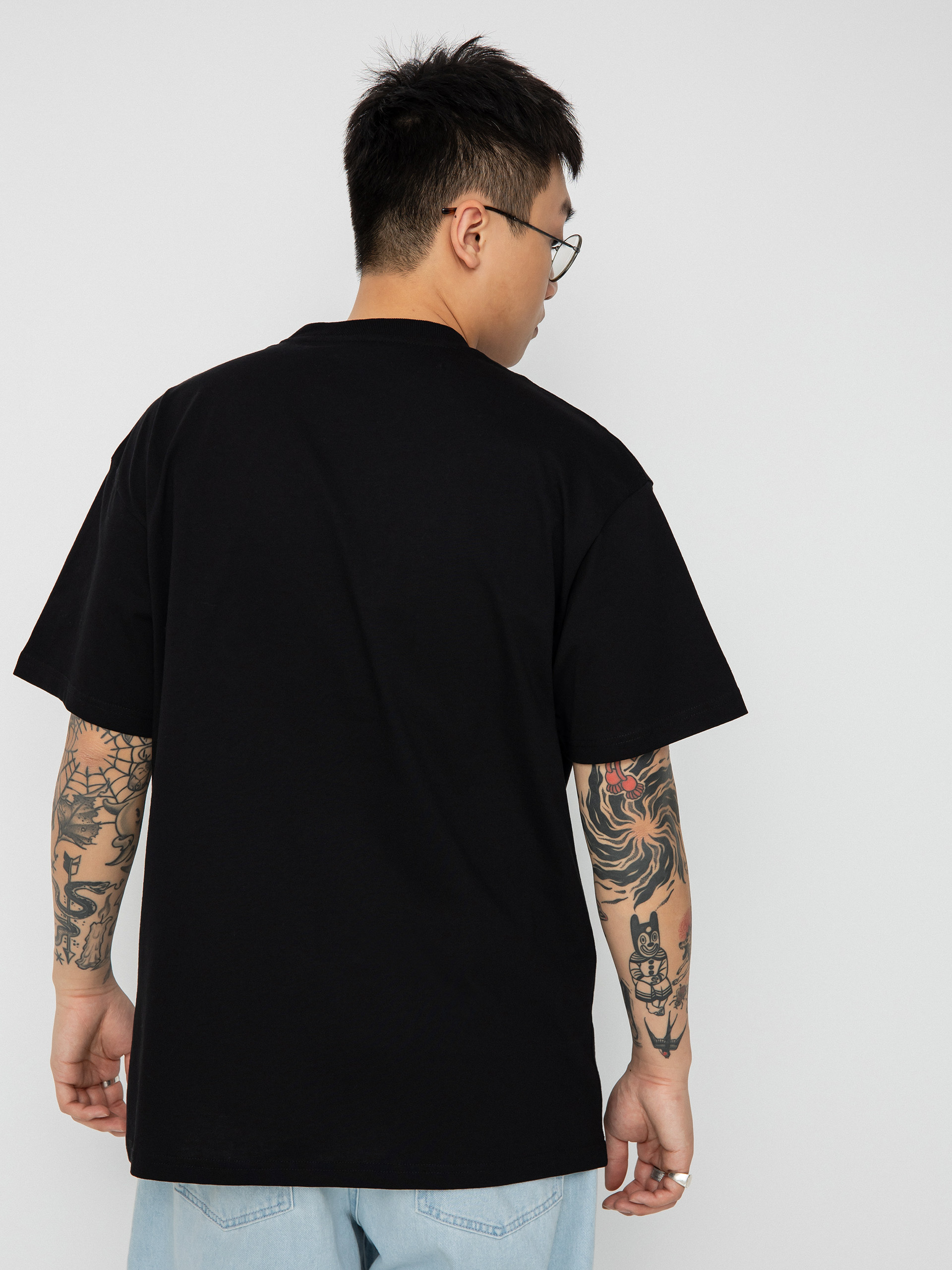 Carhartt WIP Fuse Script póló (black/white)