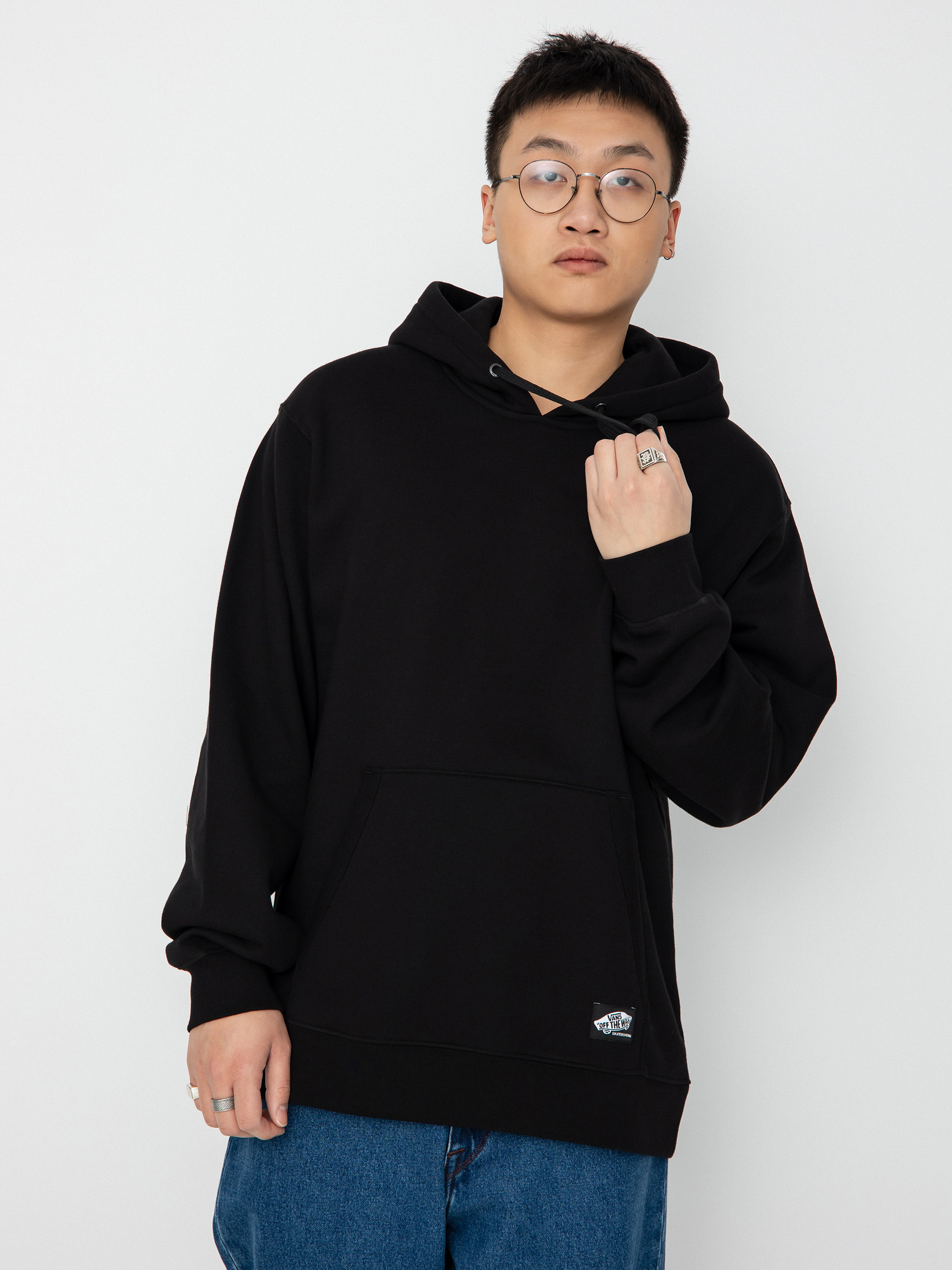 Vans Skate Classics Patch HD Kapucnis pulóver (skate classics black)