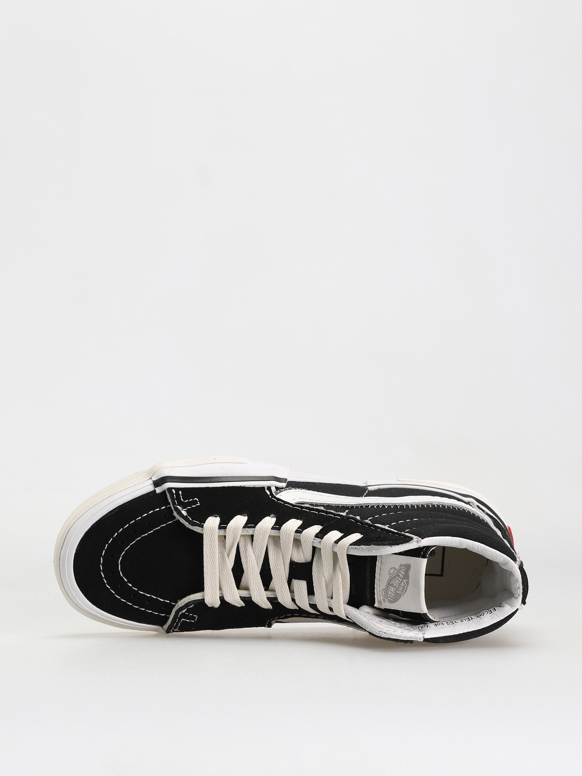 Vans Sk8 Hi Reconstruct Cipők (black/true white)