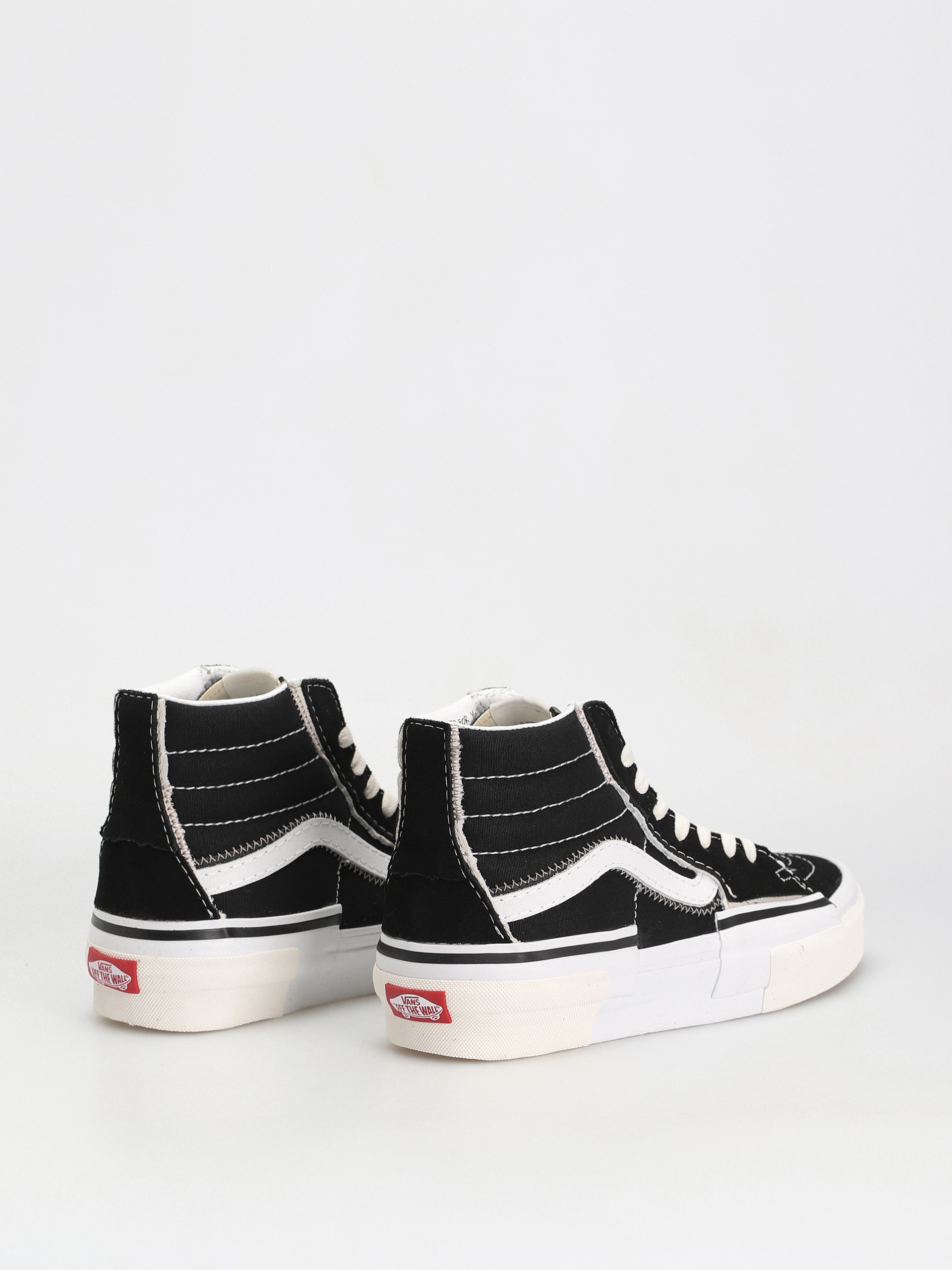 Vans Sk8 Hi Reconstruct Cipők (black/true white)
