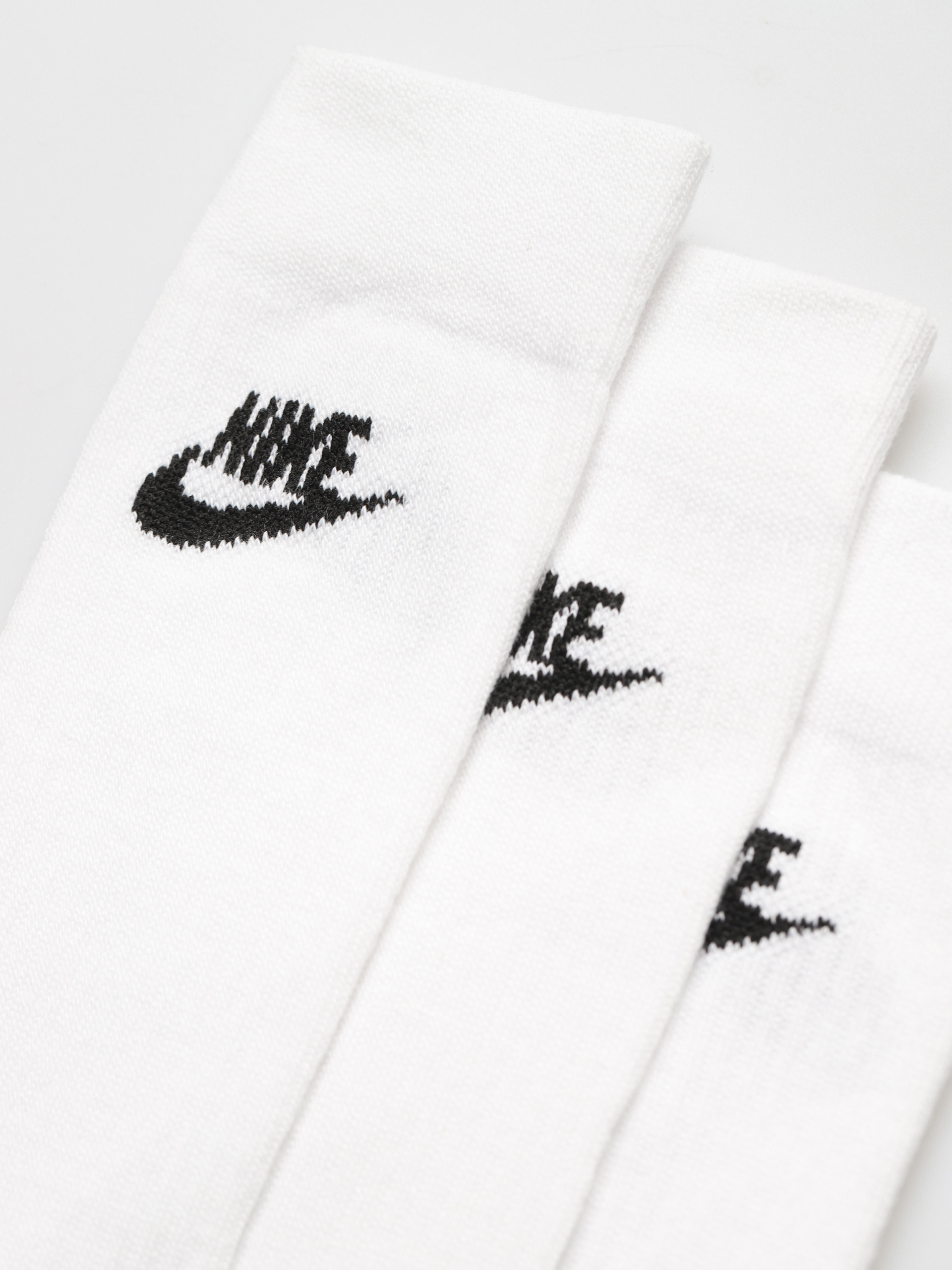Nike SB Everyday Essential Crew 3pk Zokni (white/black)
