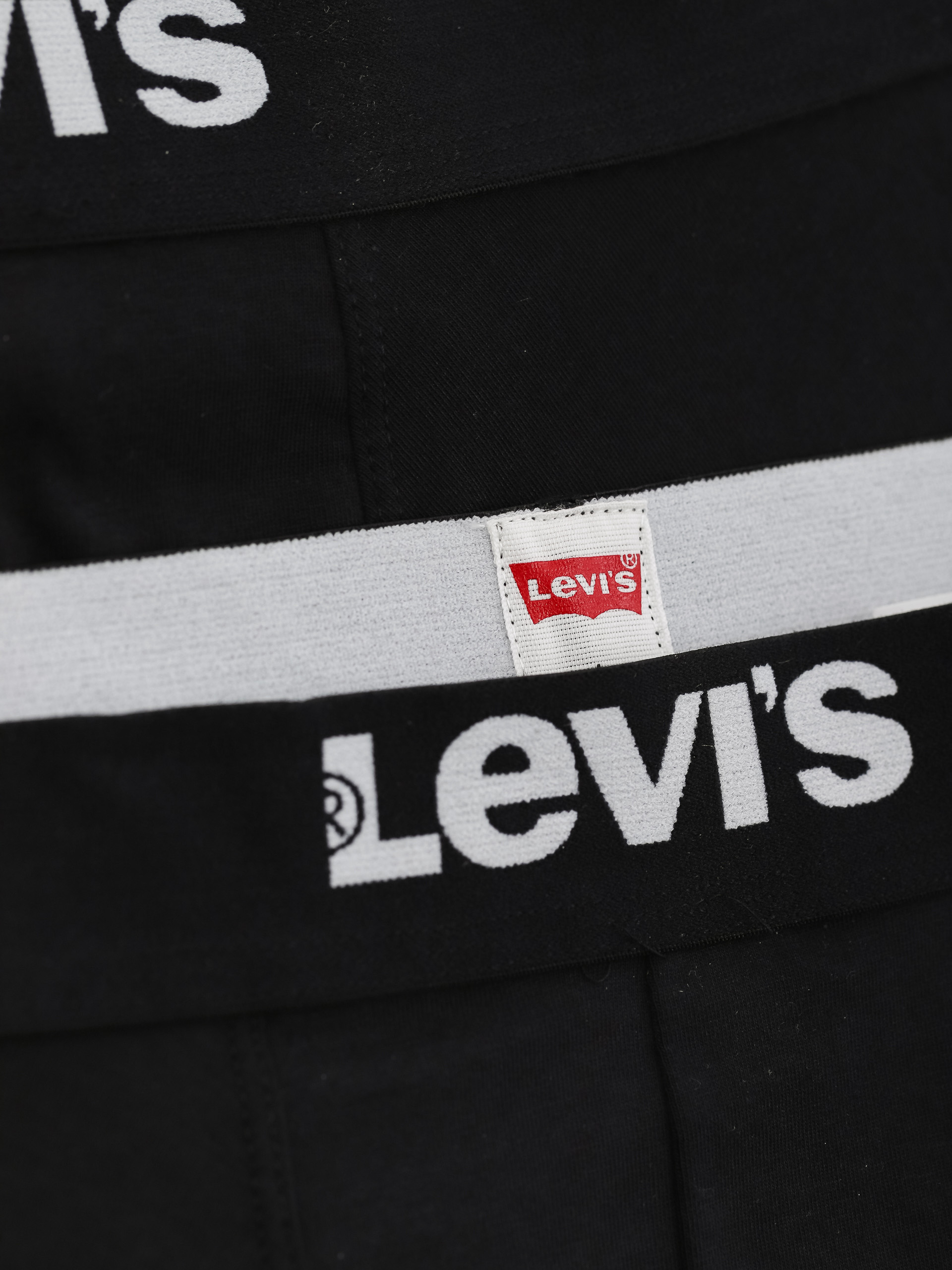 Levi's® Bokserki Solid Basic Boxer Alsónemű (black)