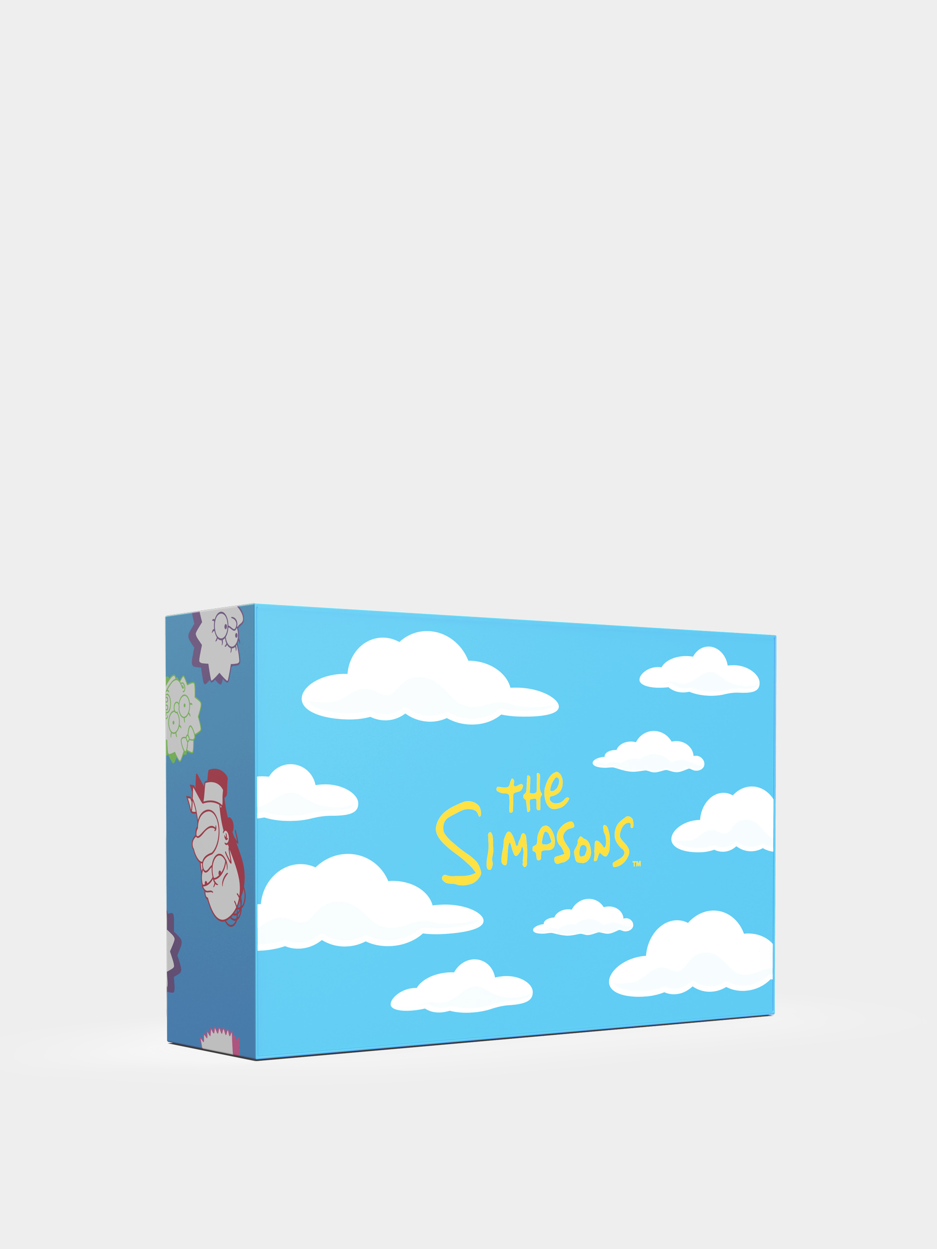 Happy Socks 4 Pack Clouds In The Sky Gift Set Zokni (turquoise)