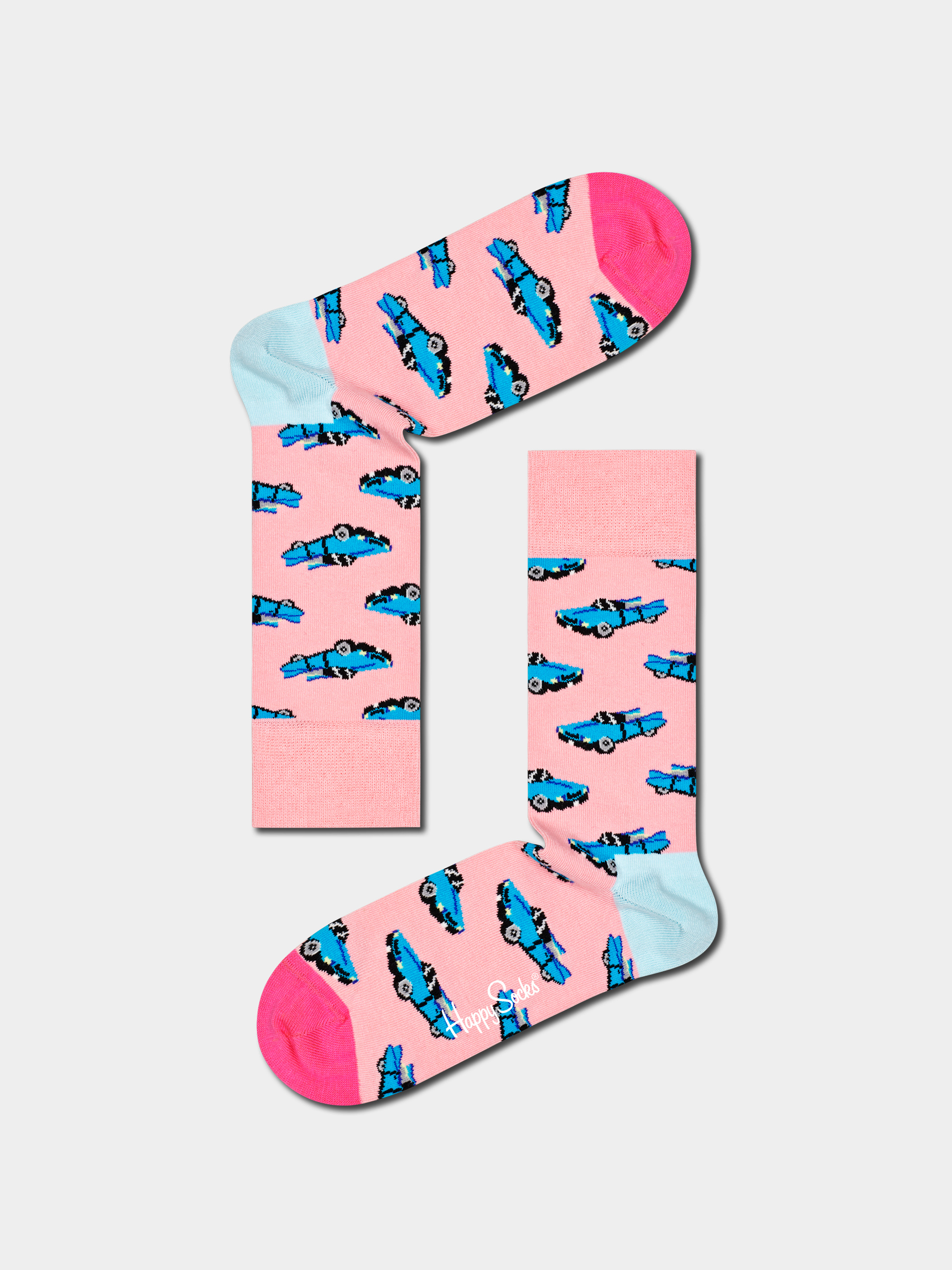 Happy Socks 4 Pack Go Bowling Gift Set Zokni (light pink)