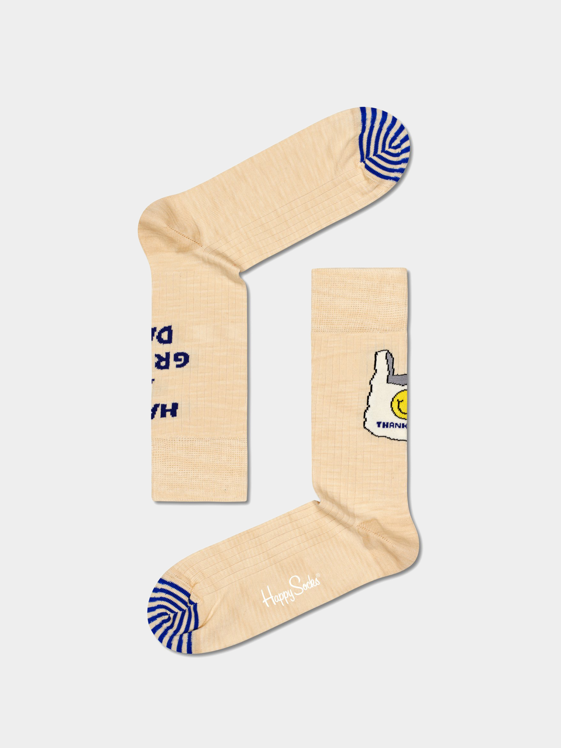 Happy Socks Souvenir Zokni (beige)