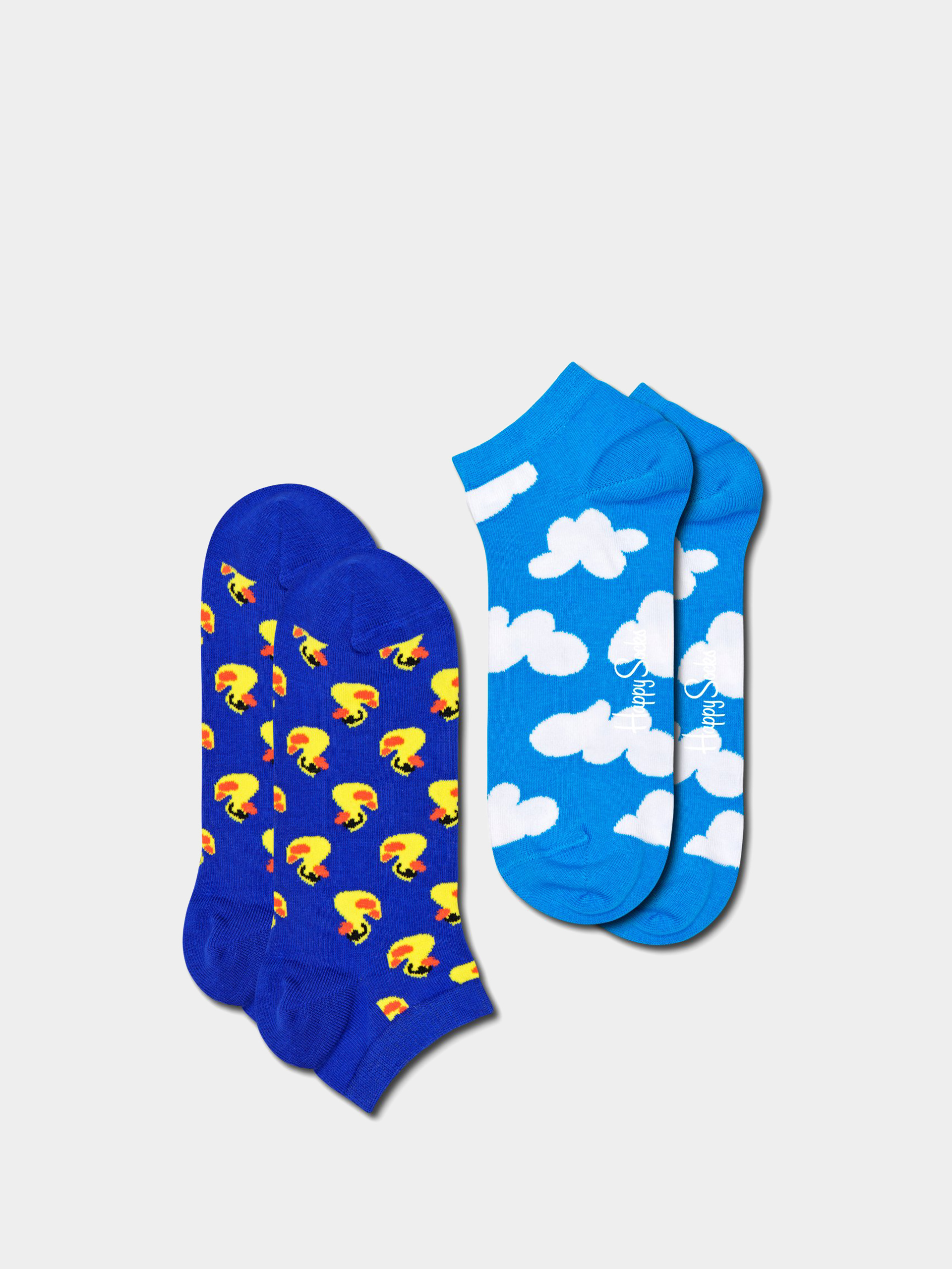 Happy Socks 2 Pack Rubber Dock Low Zokni (navy)
