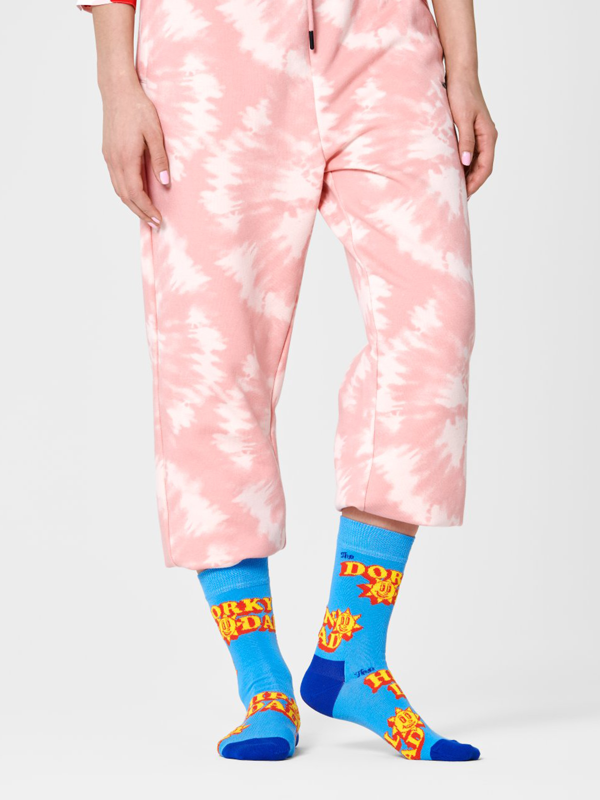 Happy Socks Number One Dad Zokni (light blue)