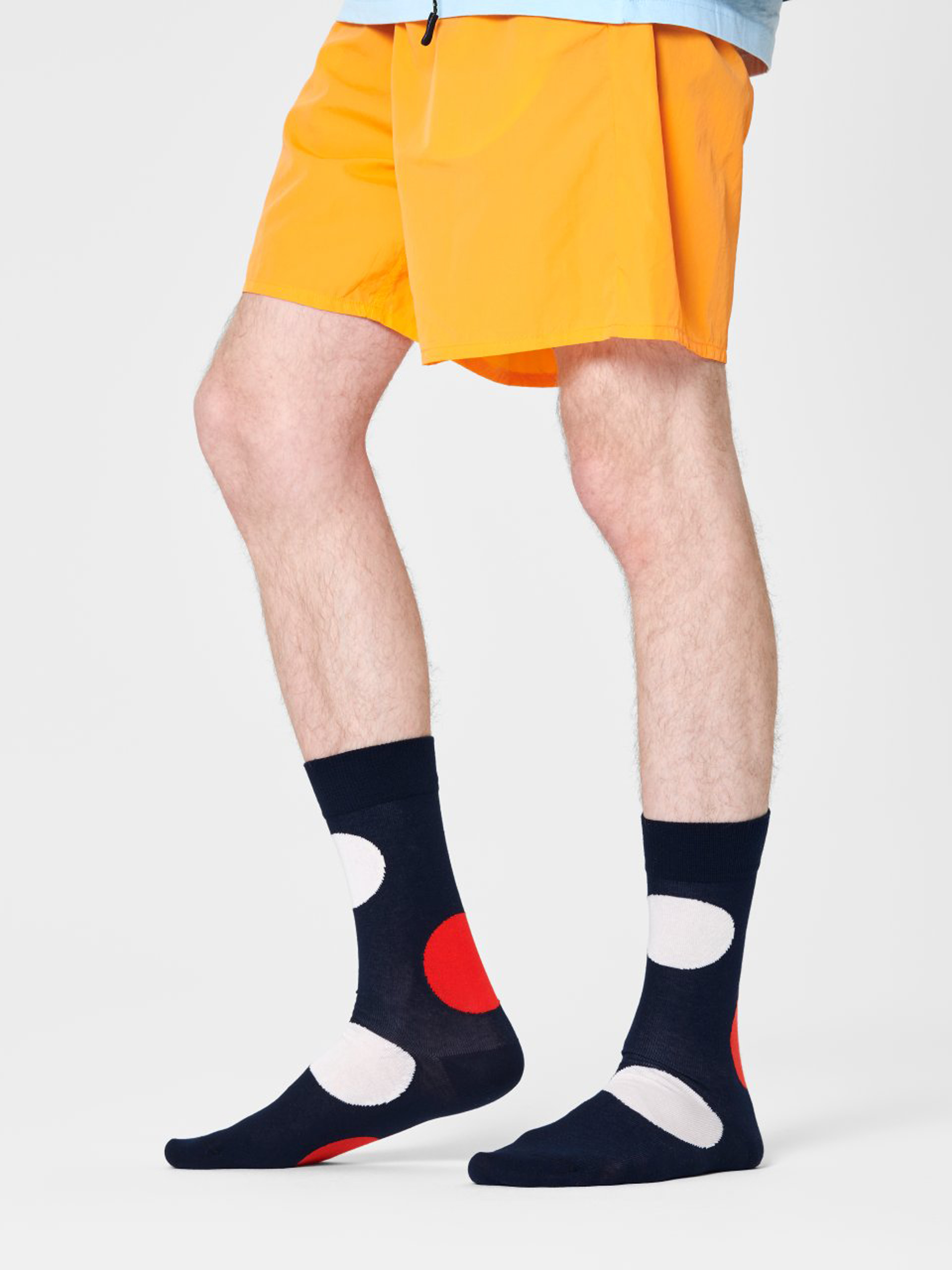 Happy Socks Jumbo Dot Zokni (navy)