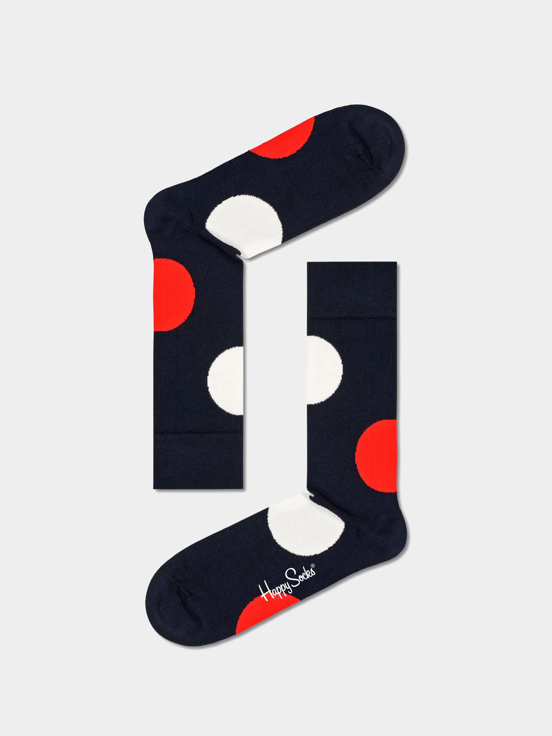 Happy Socks Jumbo Dot Zokni (navy)