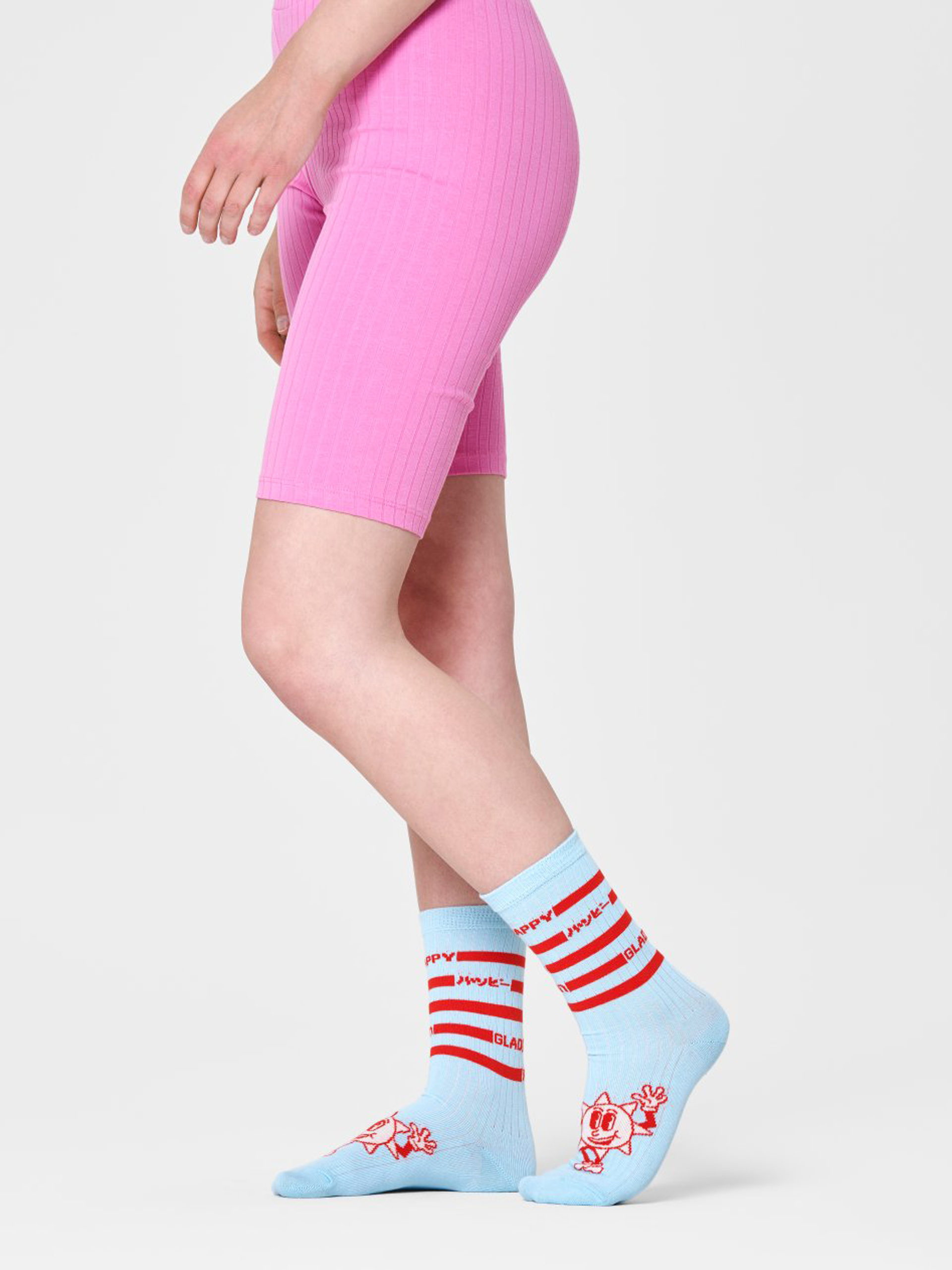 Happy Socks Happy Zokni (light blue)