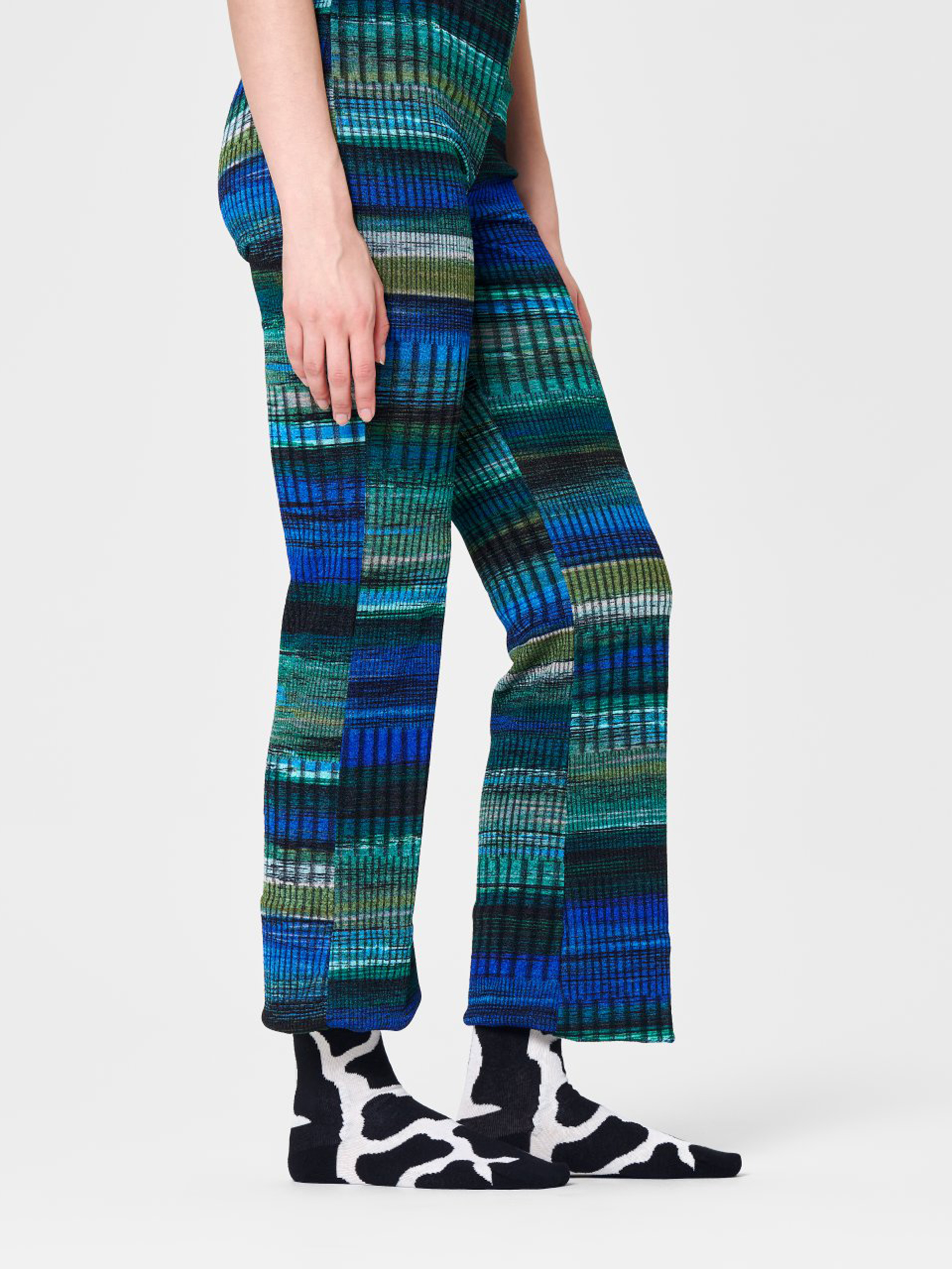 Happy Socks Cow Zokni (black)