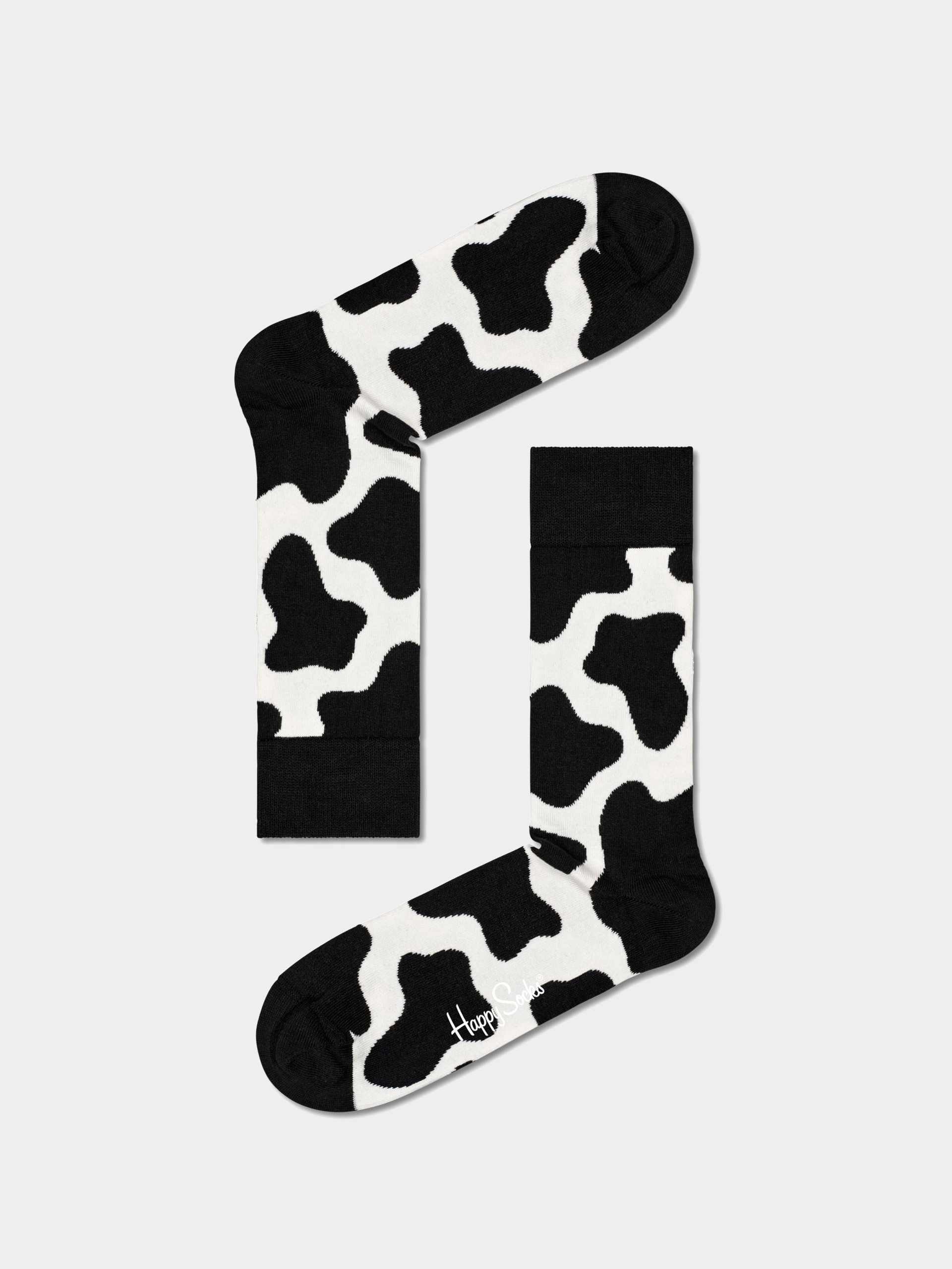 Happy Socks Cow Zokni (black)