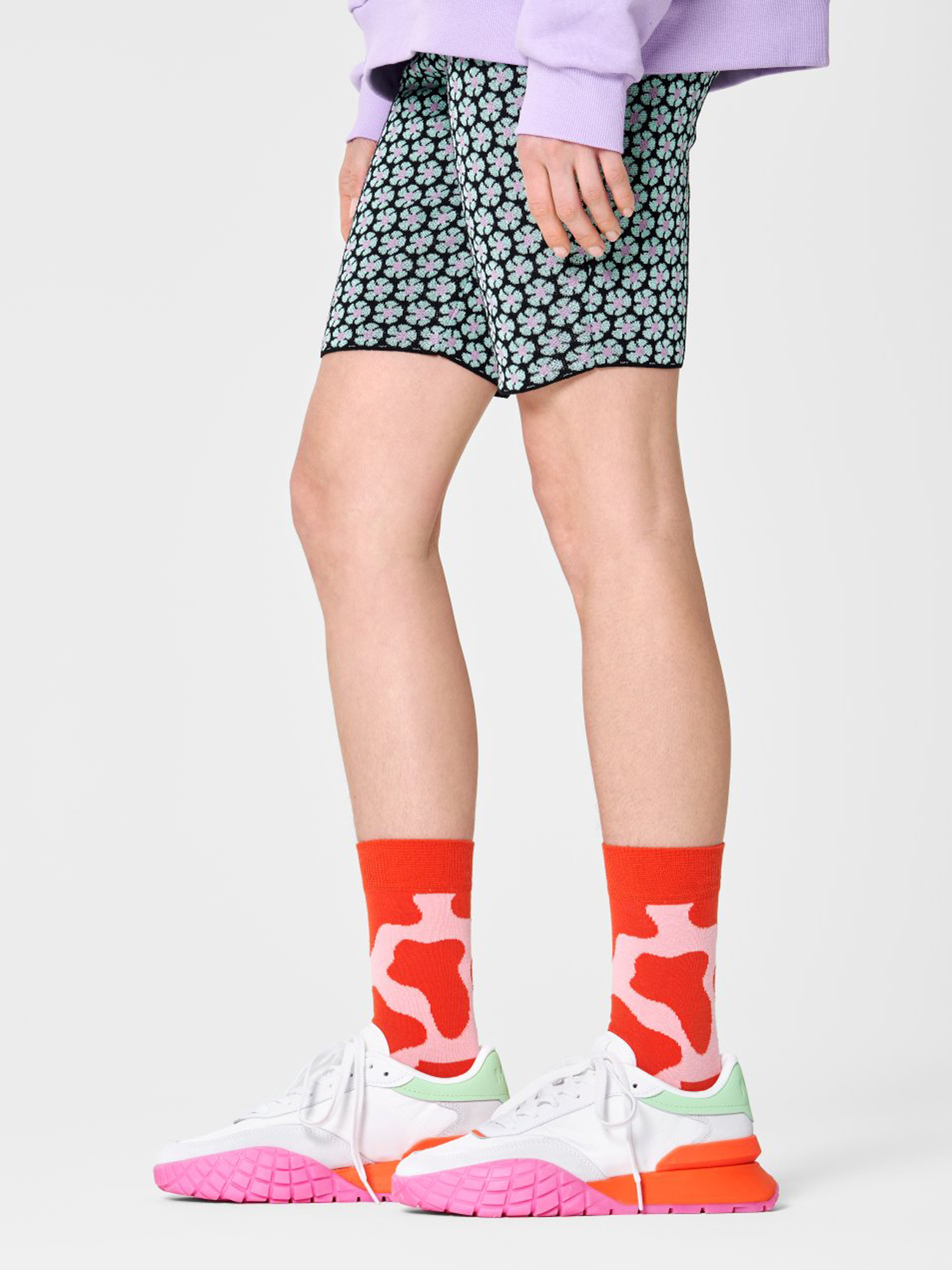 Happy Socks Cow Zokni (orange)