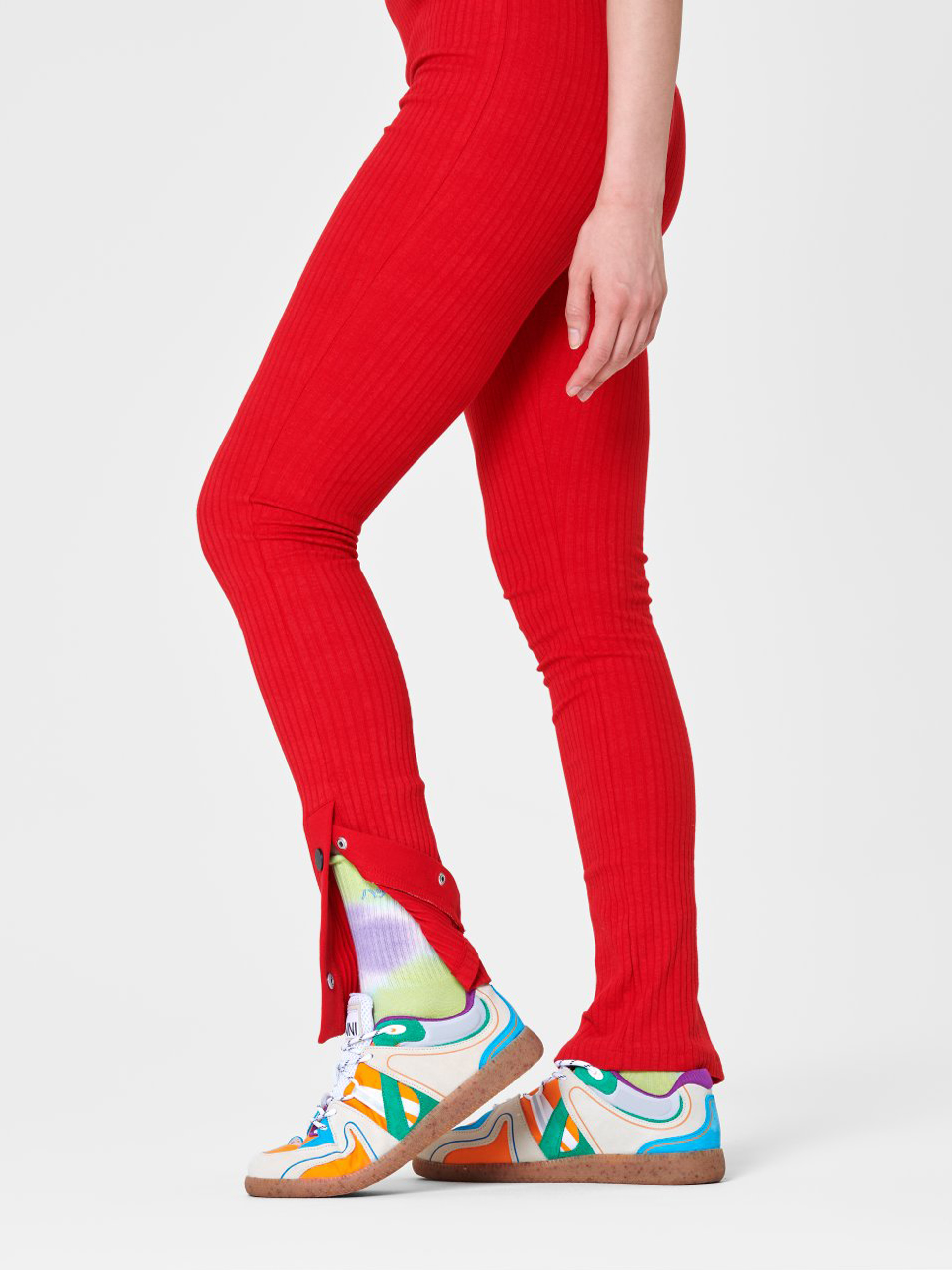 Happy Socks Est 2008 3/4 Crew Zokni (light purple)