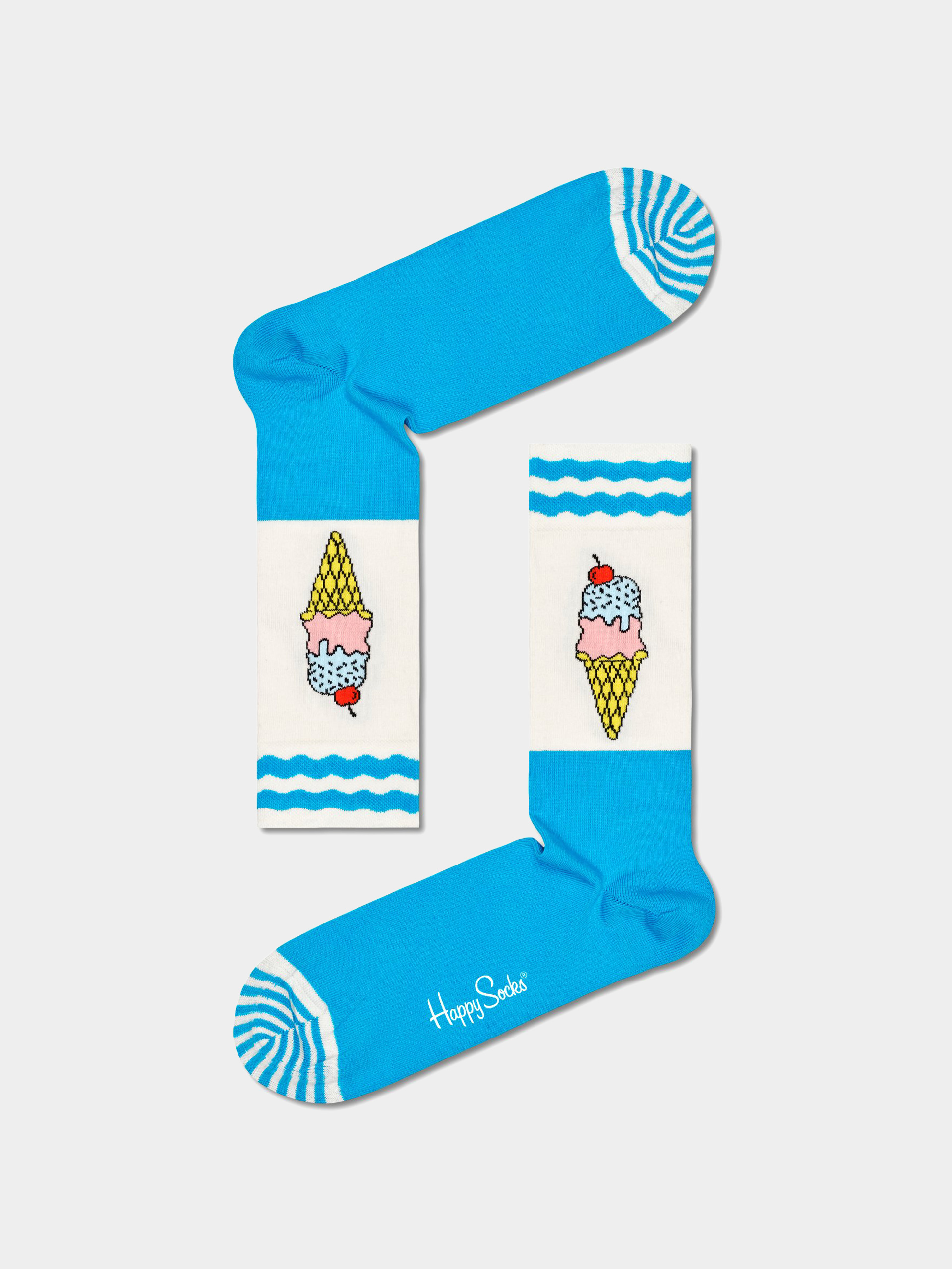Happy Socks Ice Cream Zokni (light blue)