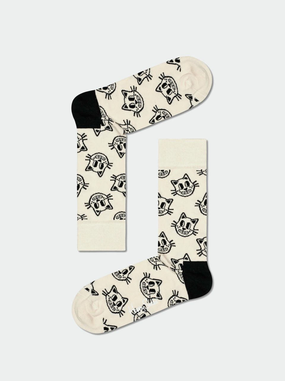 Happy Socks Cat Zokni (beige)