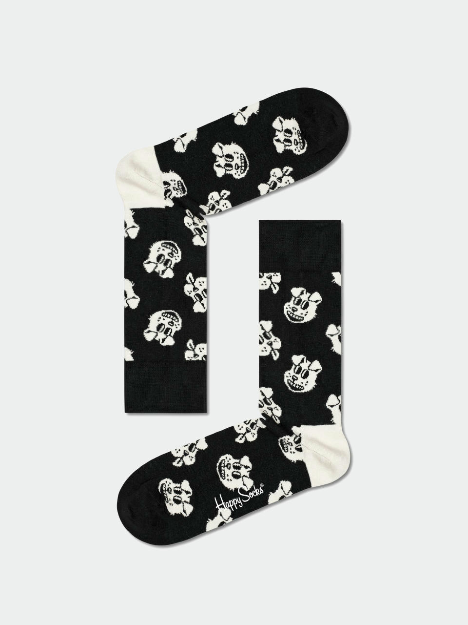 Happy Socks Doggo Zokni (black)