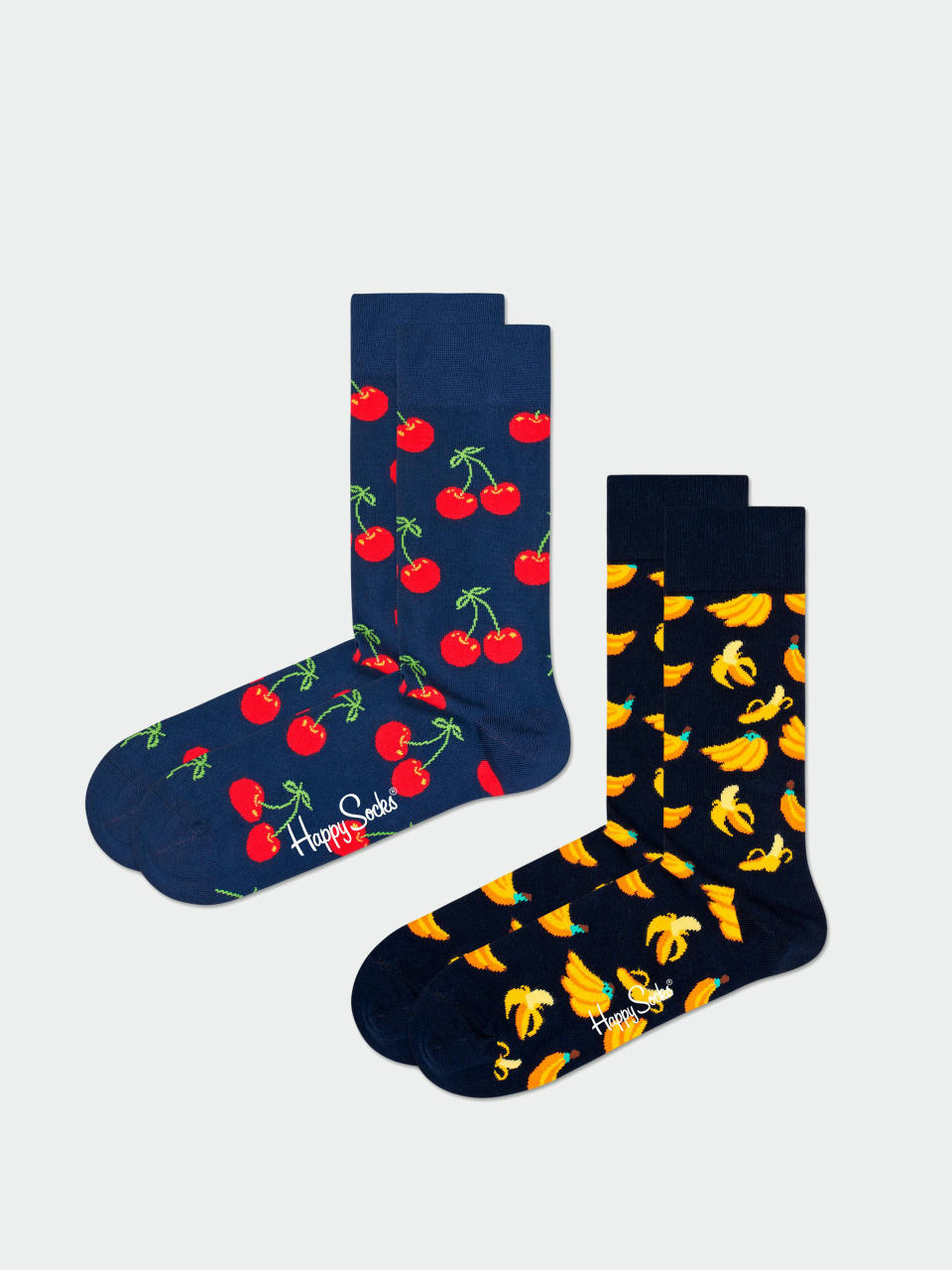 Happy Socks 2 Pack Classic Cherry Zokni (navy)