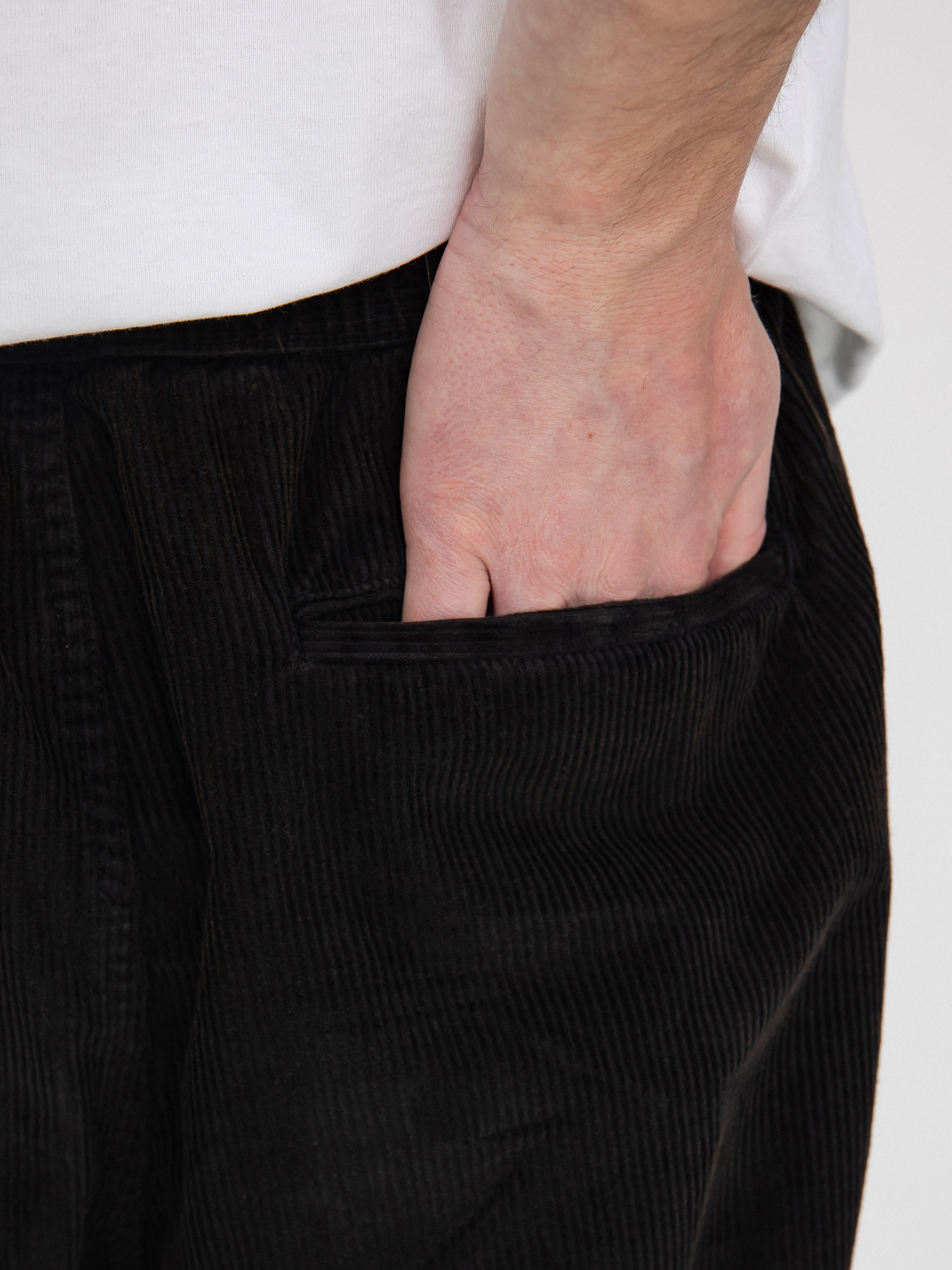 Vans Range Baggy Taprd Acid Wash Cord Kisnadrág (black)