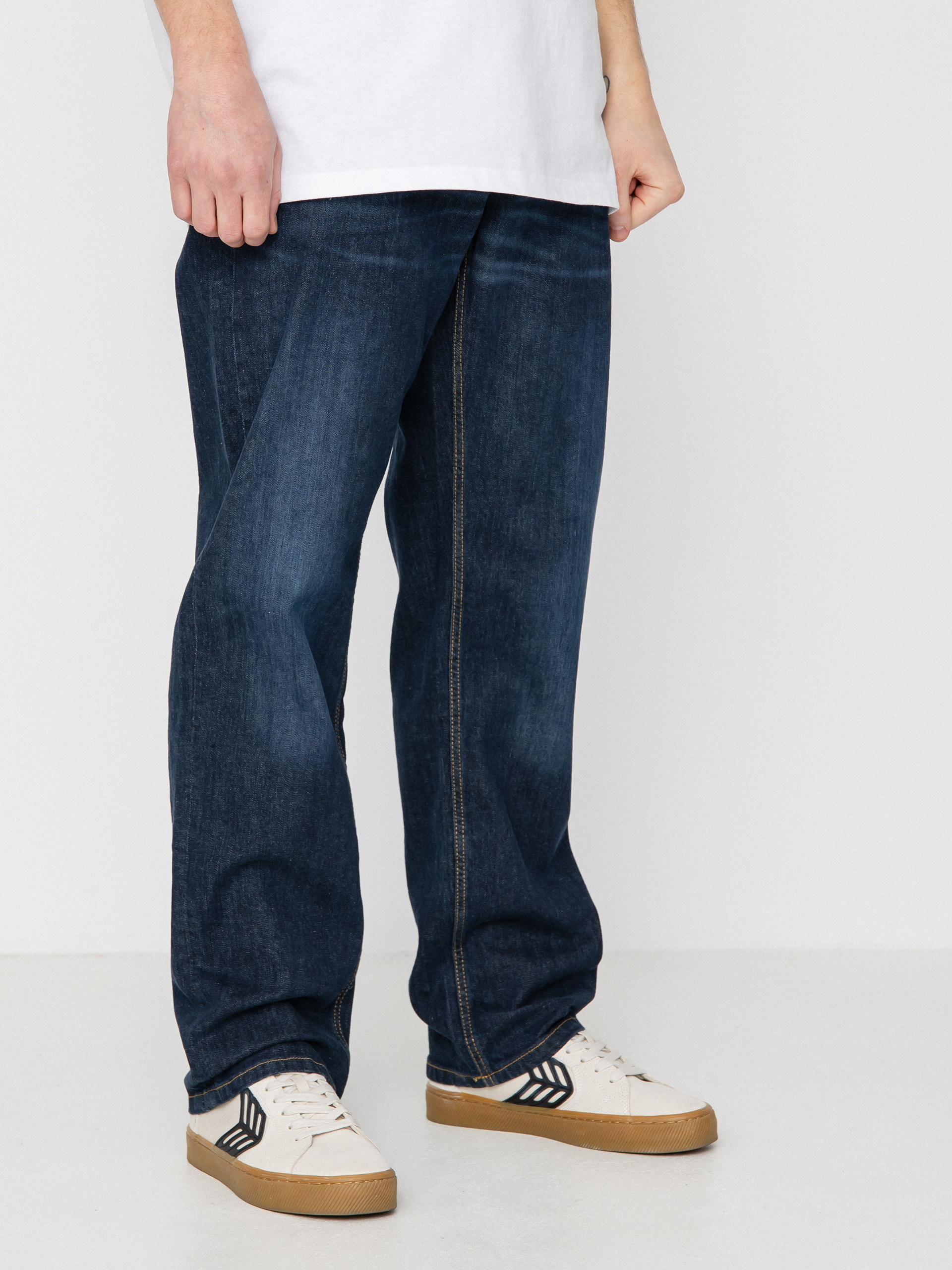 DC Worker Relaxed Kisnadrág (dark stone)